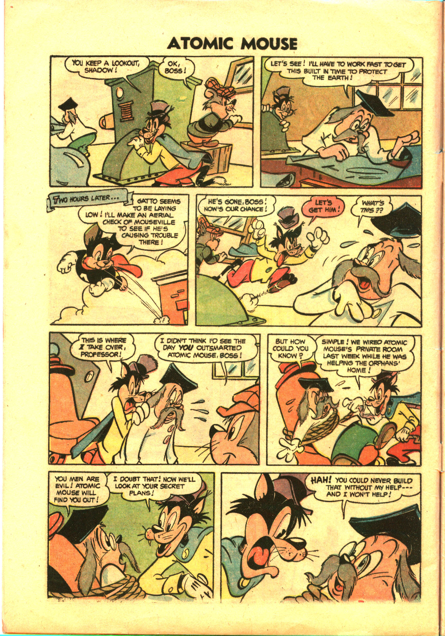 Read online Atomic Mouse comic -  Issue #8 - 8