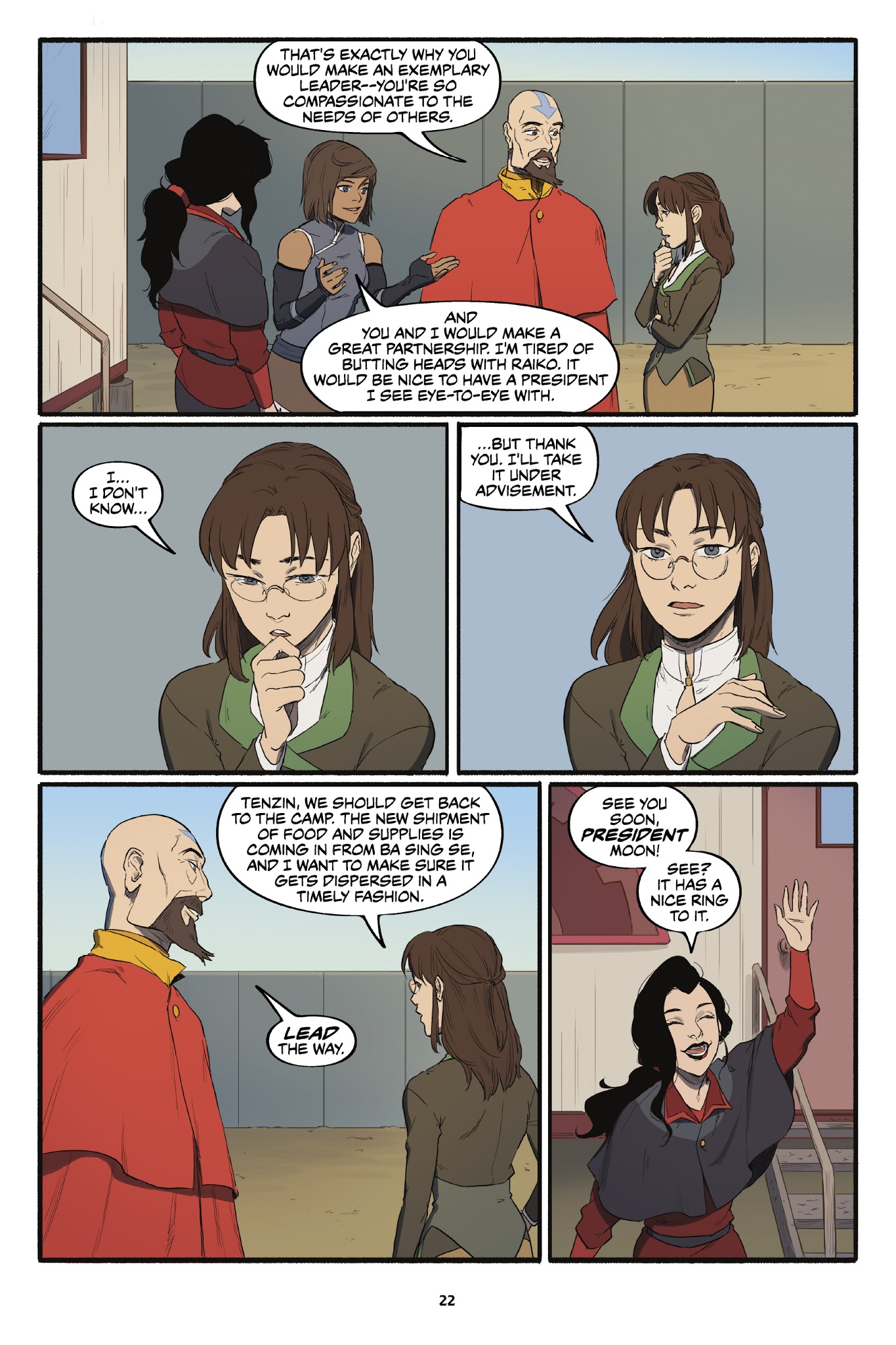 Read online Nickelodeon The Legend of Korra – Turf Wars comic -  Issue #2 - 24