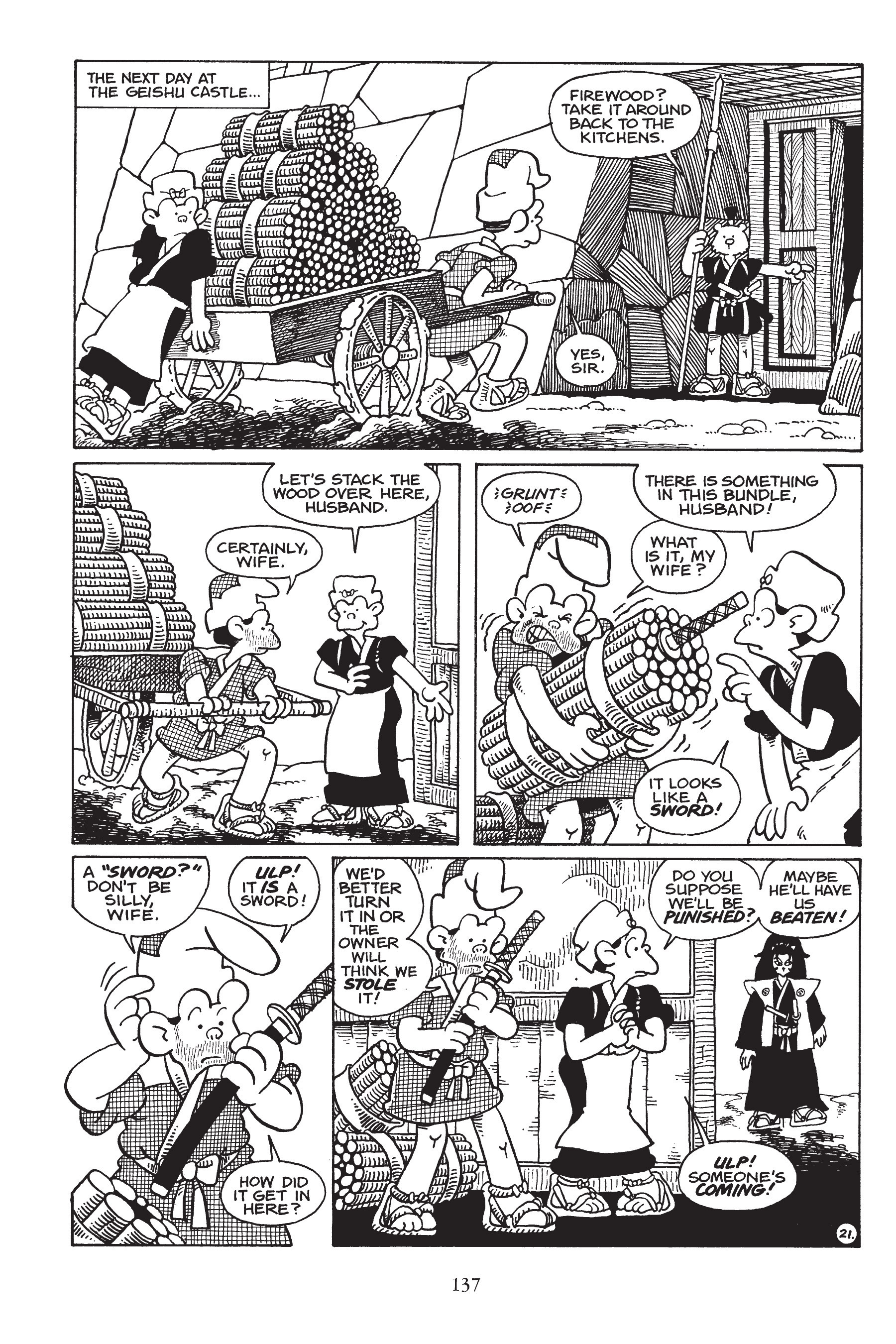 Read online Usagi Yojimbo (1987) comic -  Issue # _TPB 3 - 132