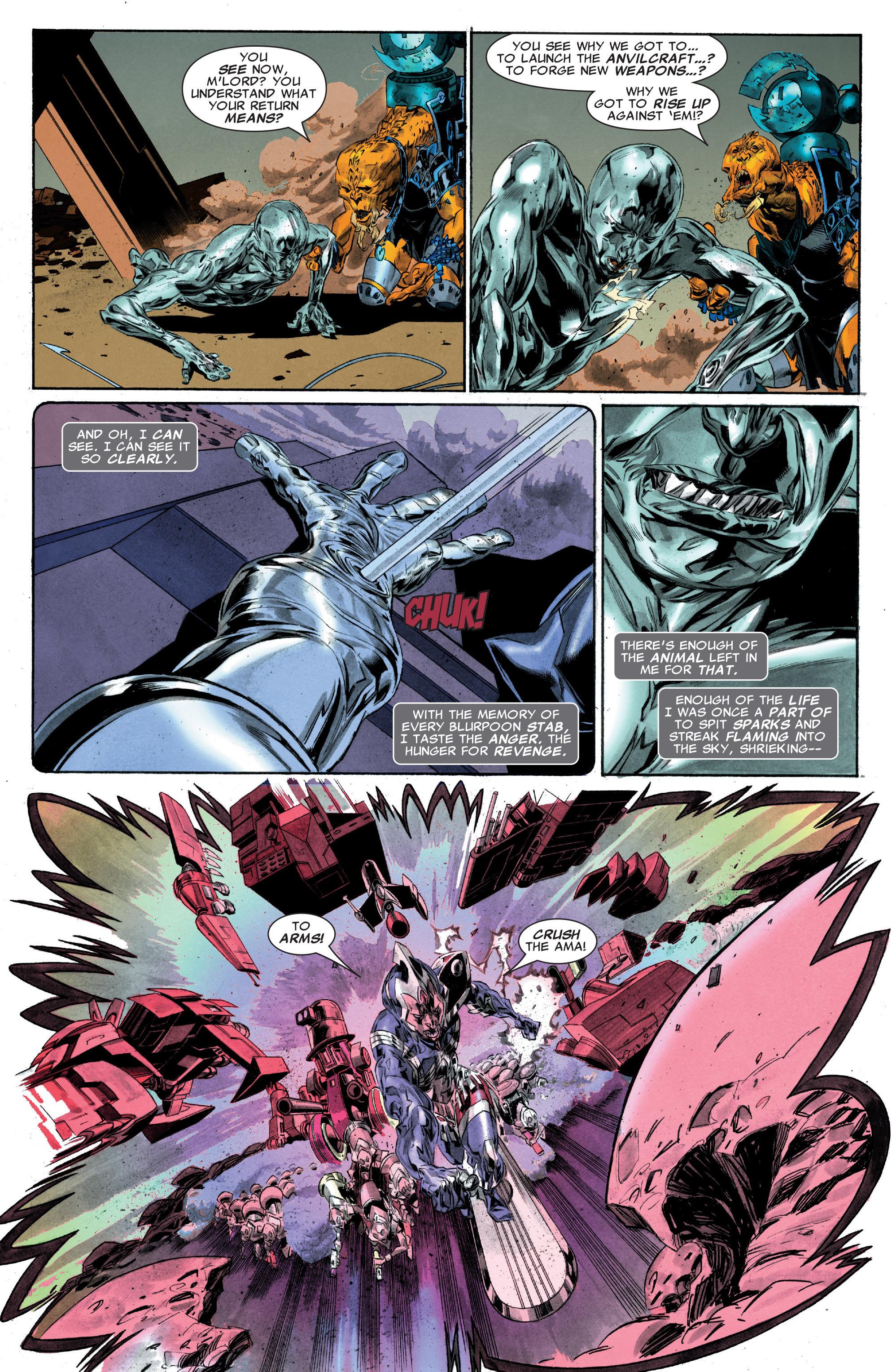 Read online Silver Surfer: In Thy Name comic -  Issue #3 - 7