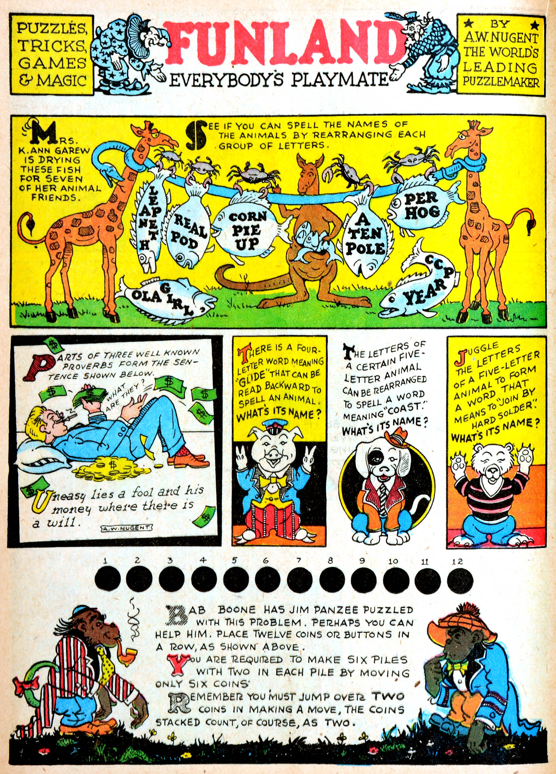 Read online Famous Funnies comic -  Issue #88 - 28