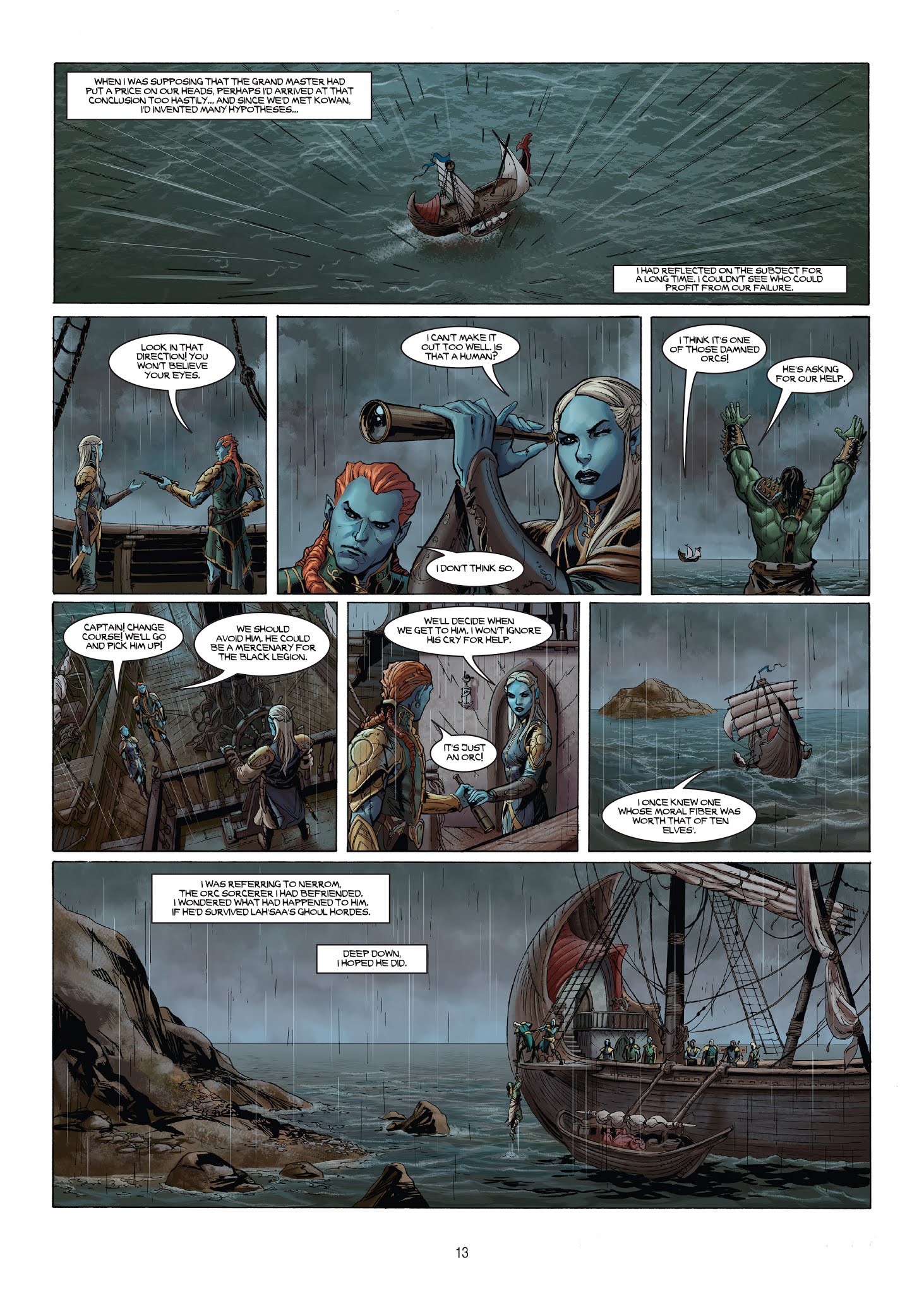 Read online Elves comic -  Issue #21 - 13