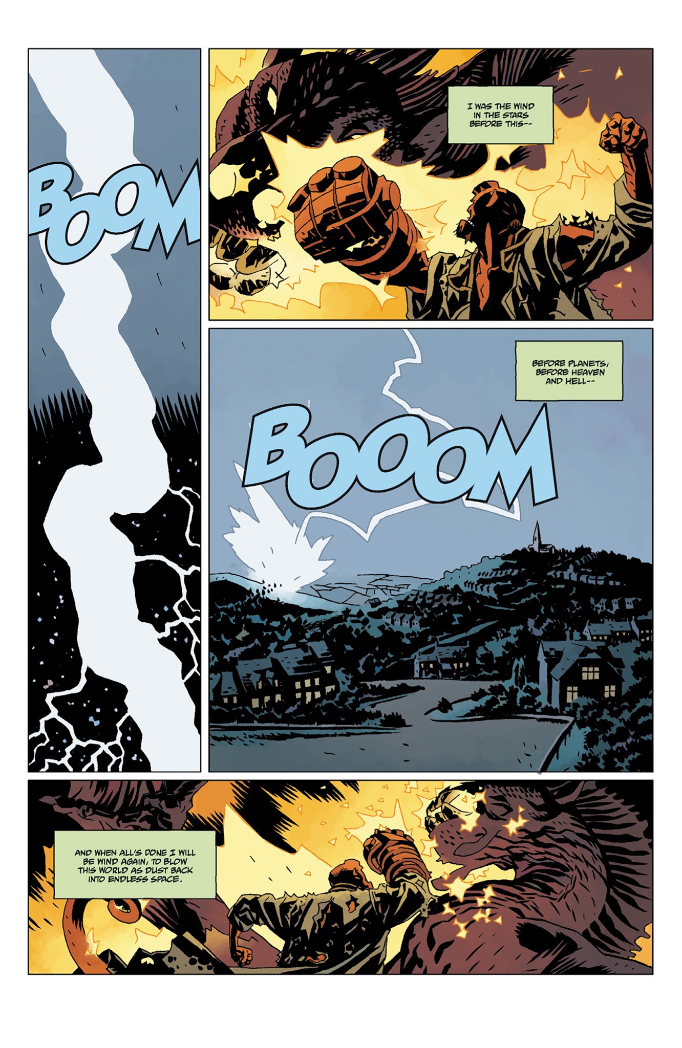 Read online Hellboy: The Storm And The Fury comic -  Issue # TPB - 126