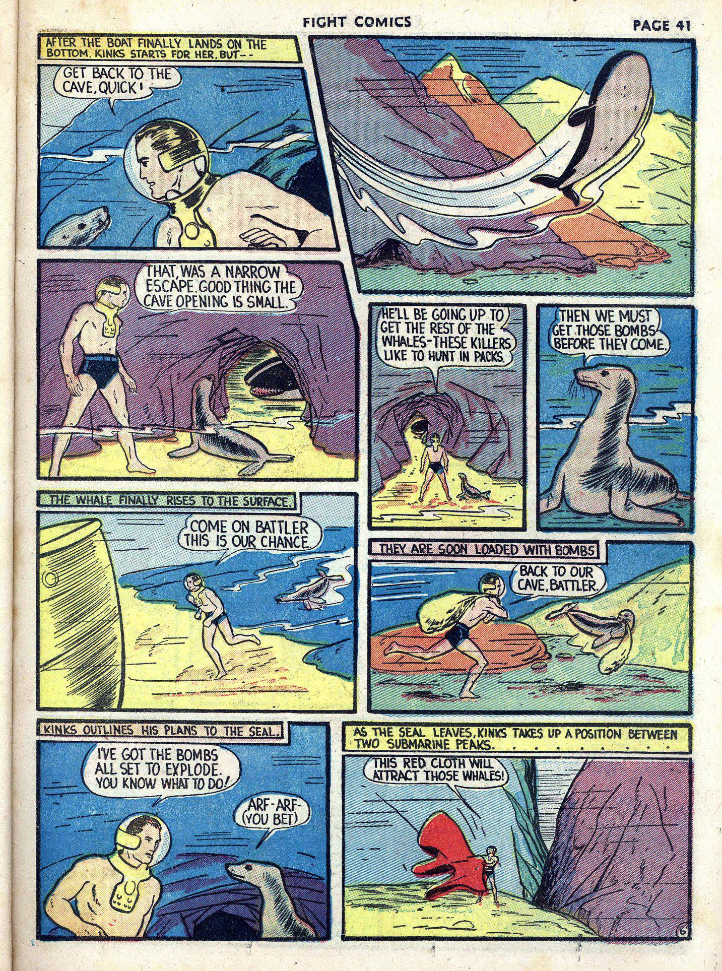 Read online Fight Comics comic -  Issue #10 - 43