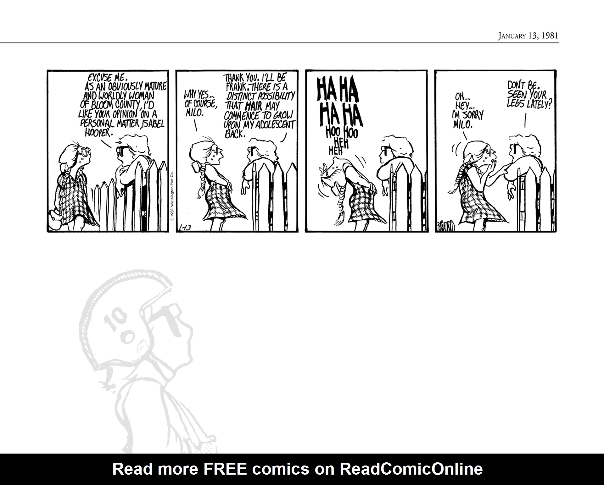 Read online The Bloom County Digital Library comic -  Issue # TPB 1 (Part 1) - 42