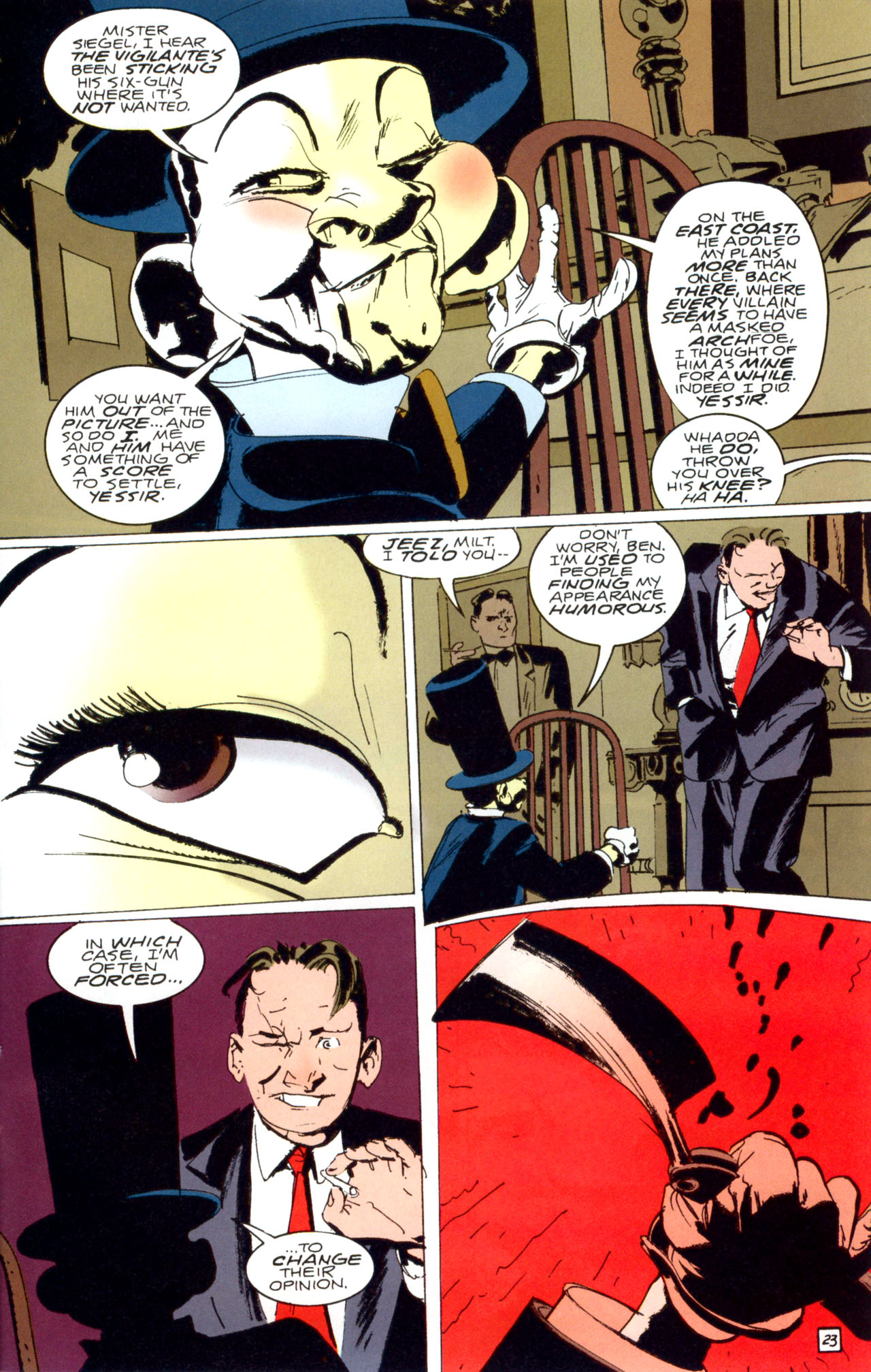 Read online Vigilante: City Lights, Prairie Justice comic -  Issue #2 - 21