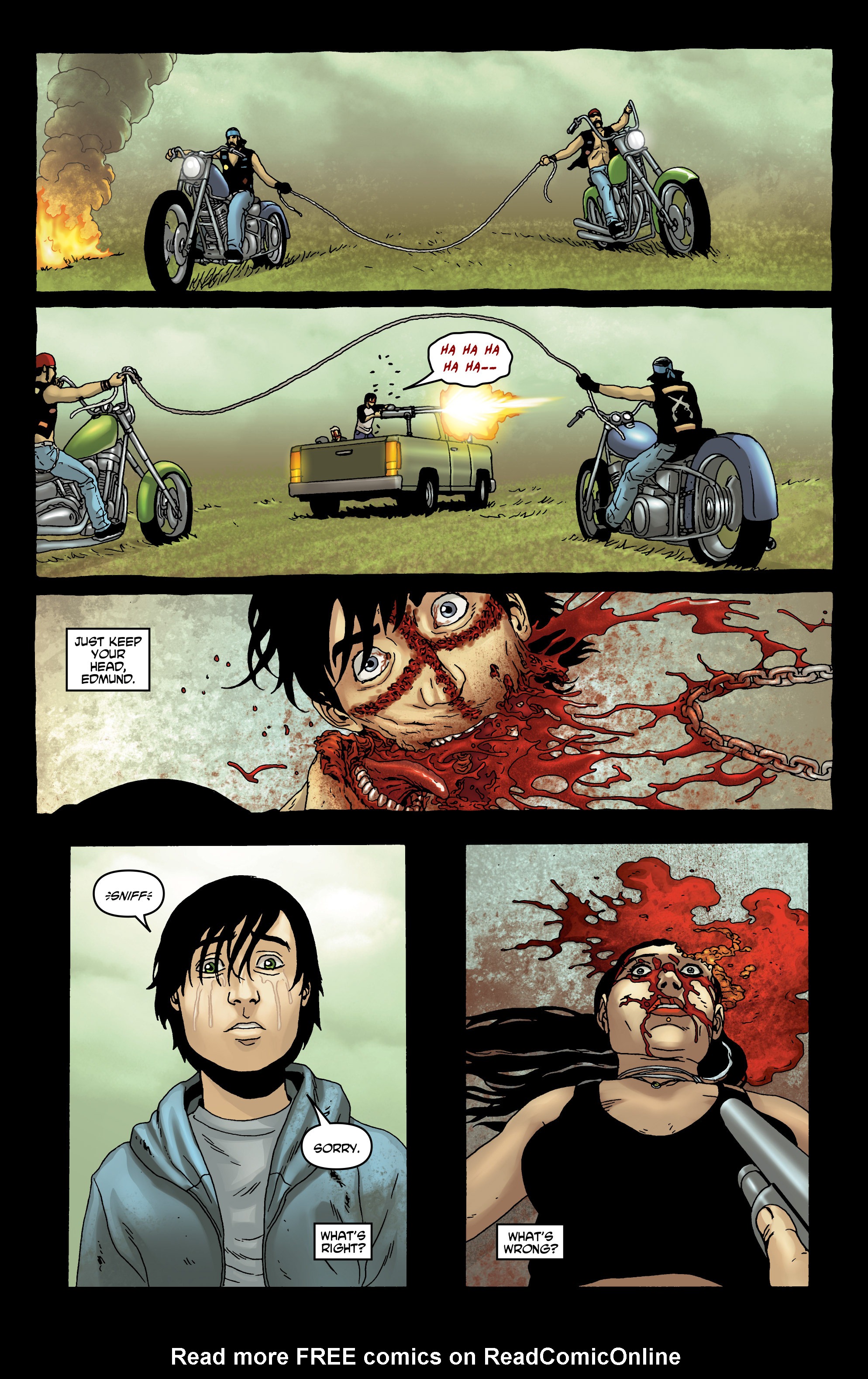 Read online Crossed: Badlands comic -  Issue #13 - 9