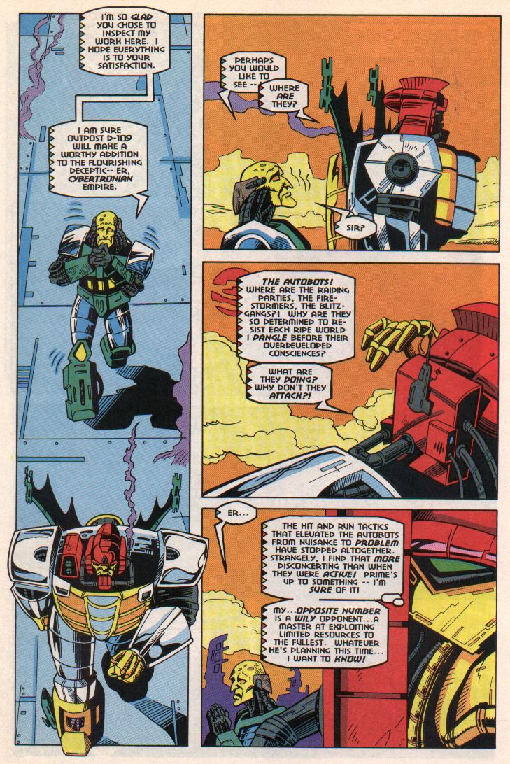 Read online Transformers Generation 2 (1994) comic Issue 5