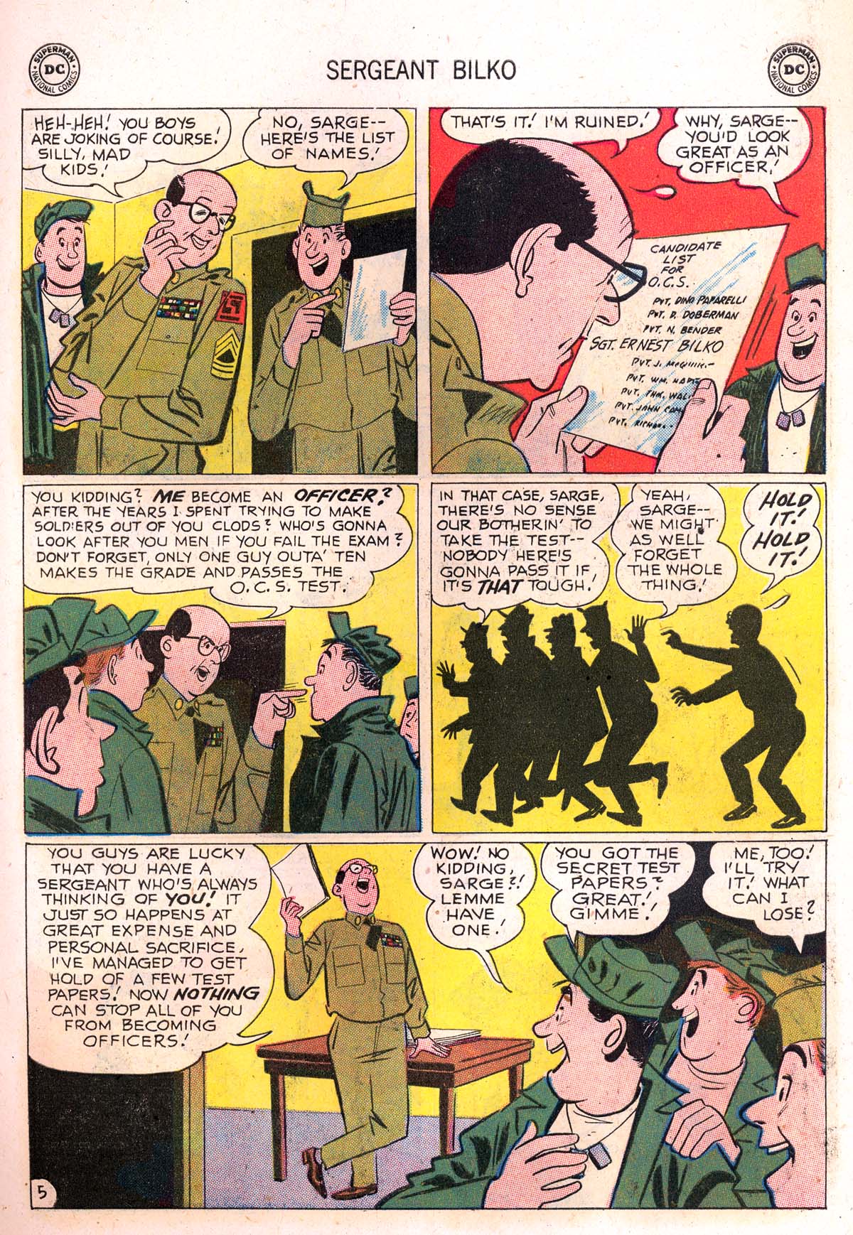 Read online Sergeant Bilko comic -  Issue #7 - 7