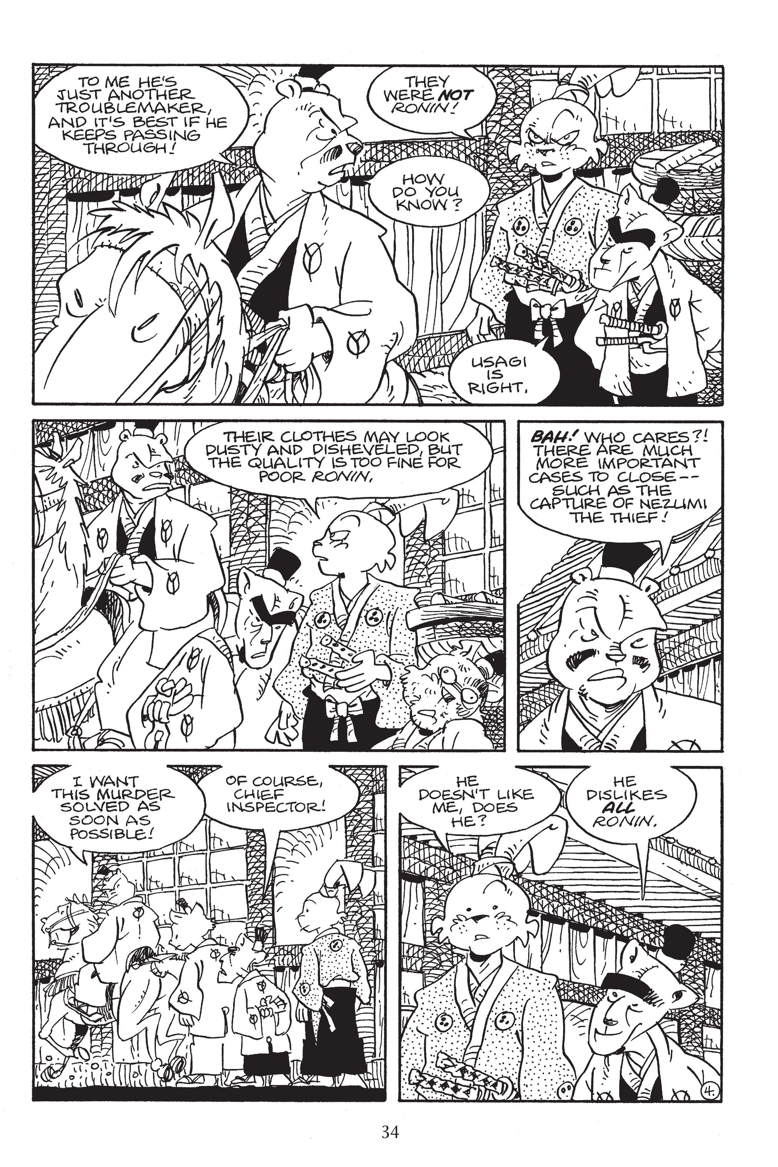 Read online Usagi Yojimbo: The Hidden comic -  Issue # _TPB (Part 1) - 34