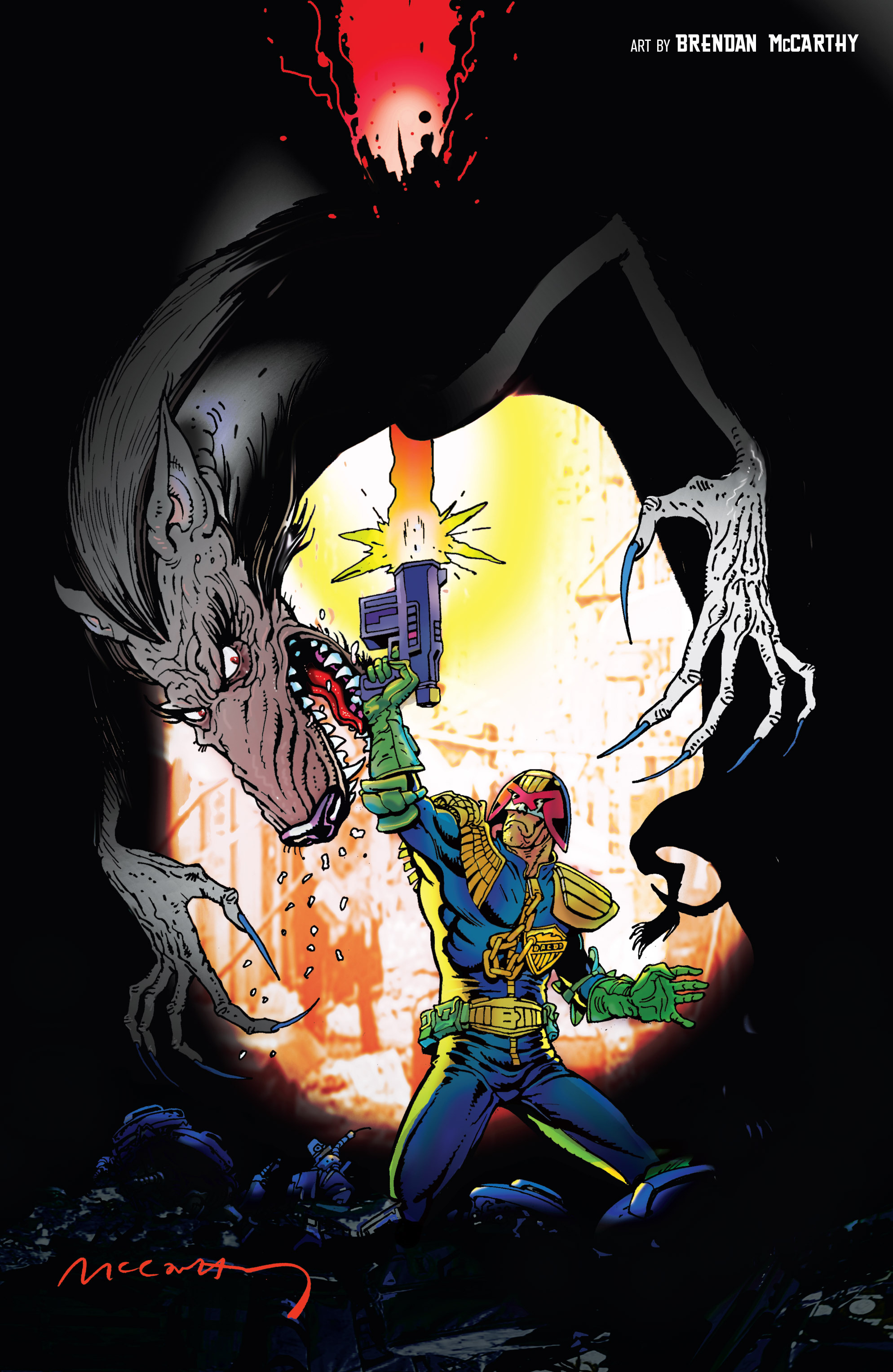 Read online Judge Dredd: Cry of the Werewolf comic -  Issue # Full - 22