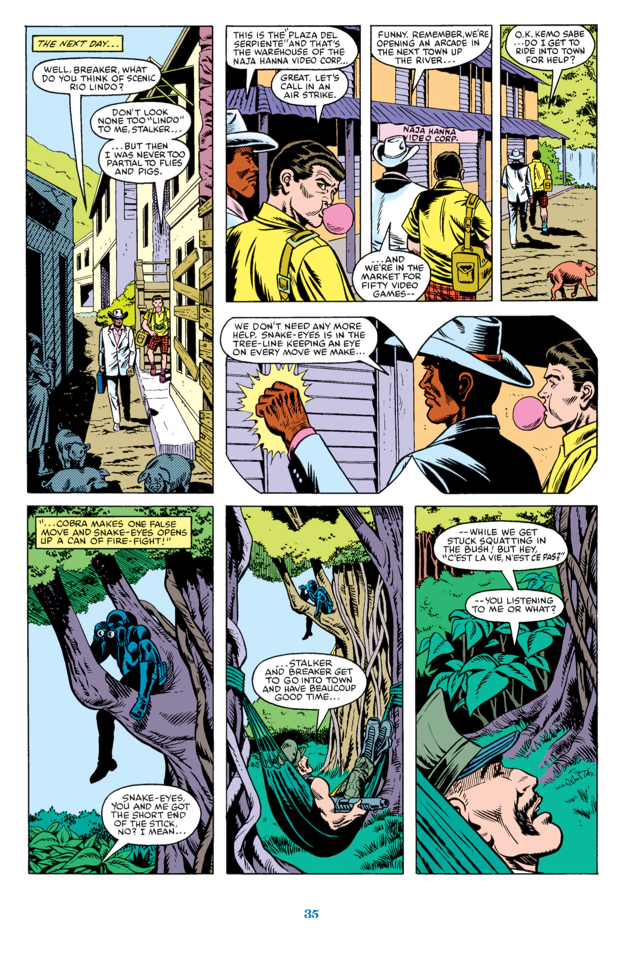 Read online Classic G.I. Joe comic -  Issue # TPB 2 (Part 1) - 36