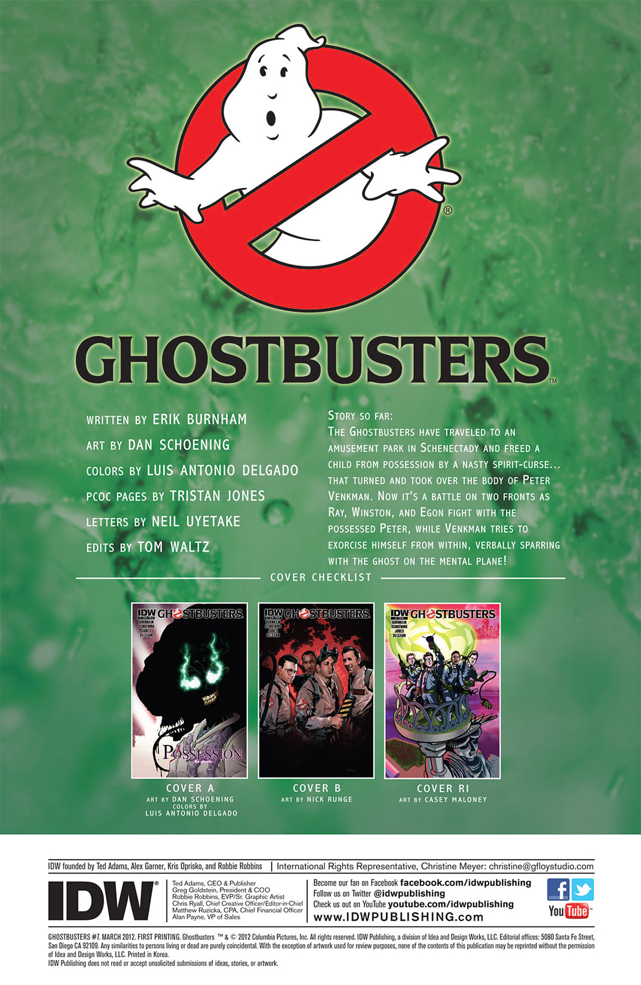 Read online Ghostbusters (2011) comic -  Issue #7 - 4