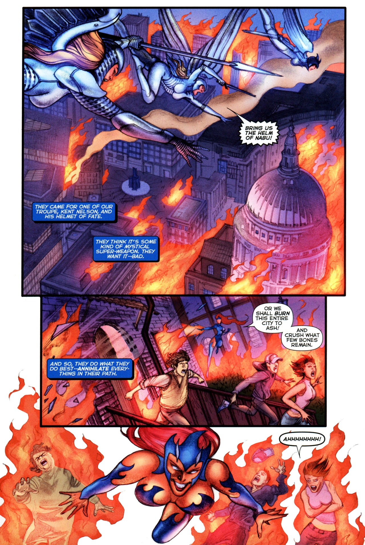 Read online Flashpoint: Deadman and the Flying Graysons comic -  Issue #3 - 4