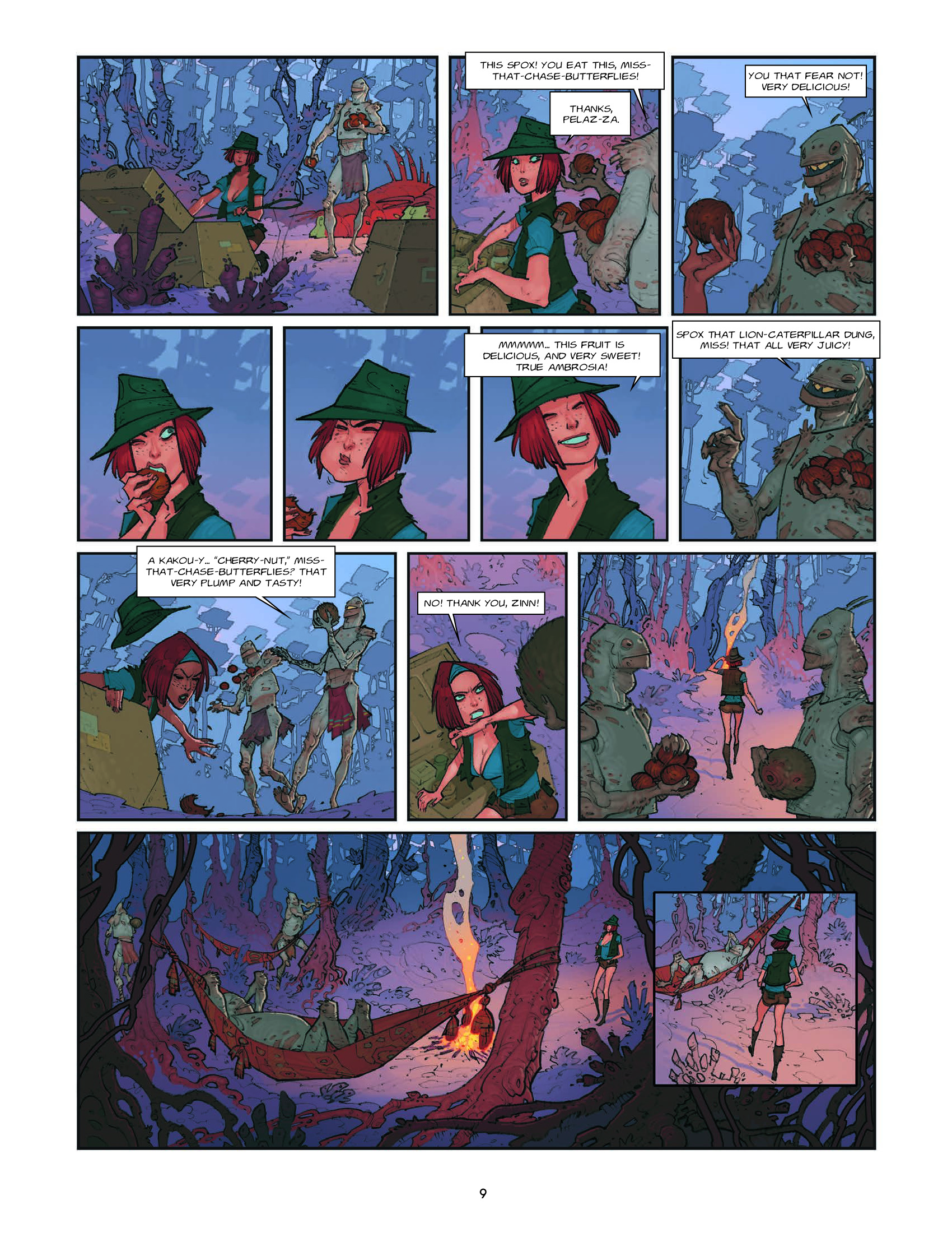 Read online Trapped on Zarkass comic -  Issue # TPB (Part 1) - 10