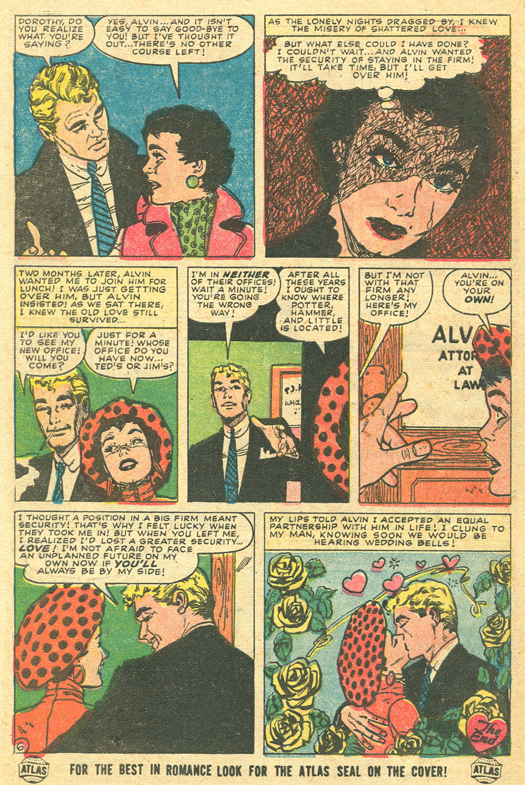 Read online Love Romances comic -  Issue #48 - 32