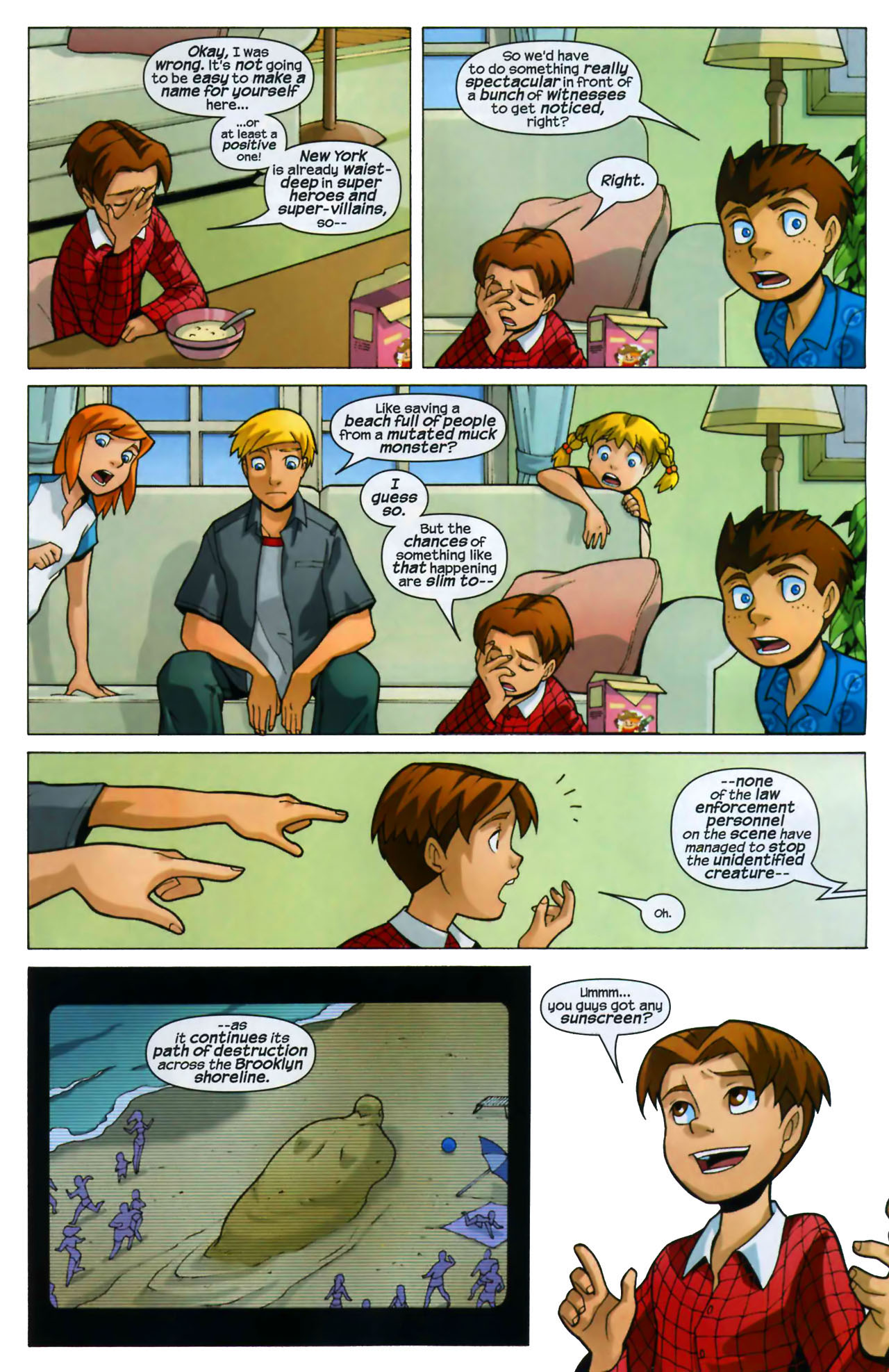 Spider Man And Power Pack Issue 2 Read Spider Man And Power Pack