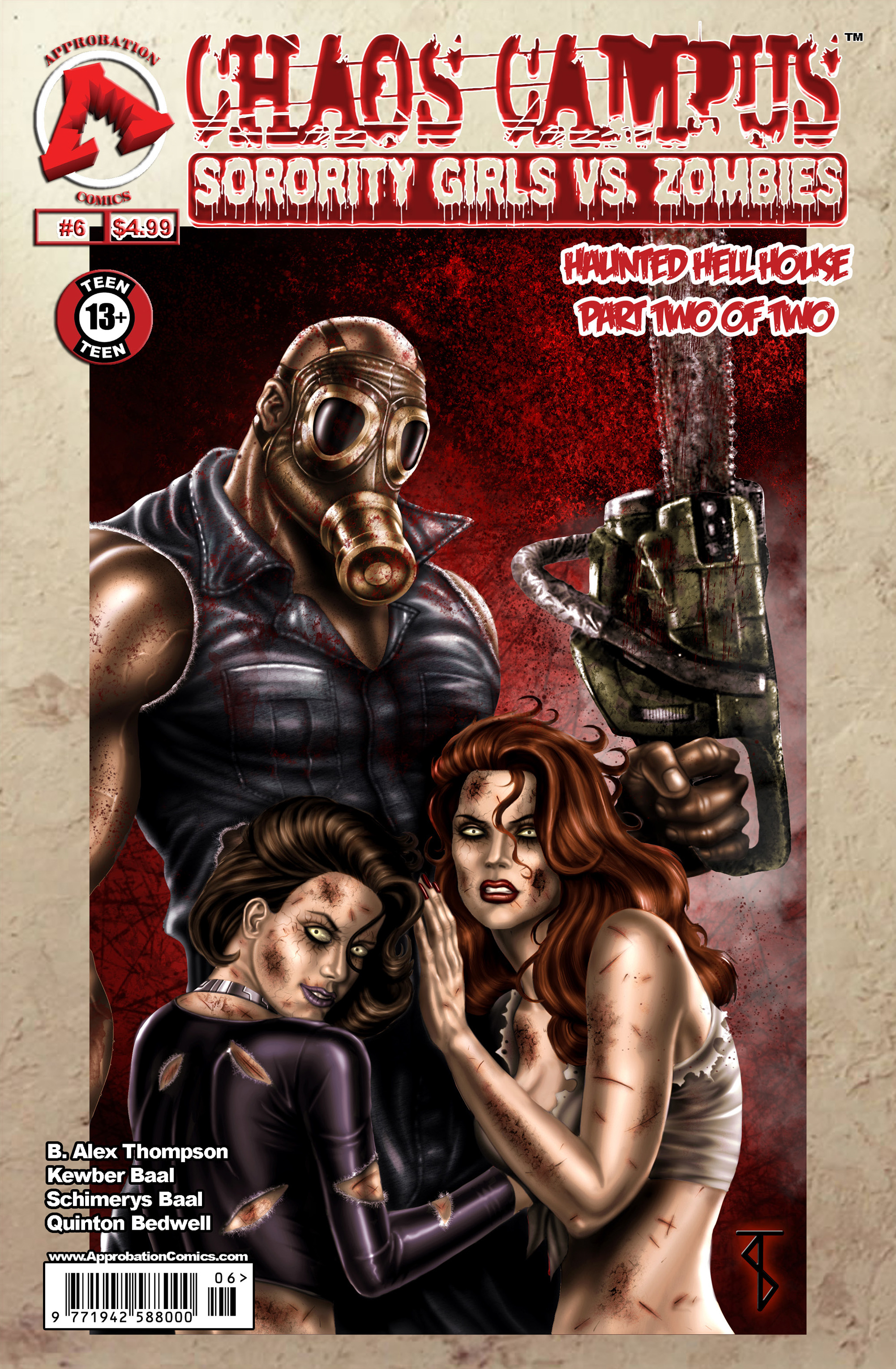 Read online Chaos Campus: Sorority Girls Vs. Zombies comic -  Issue #6 - 1