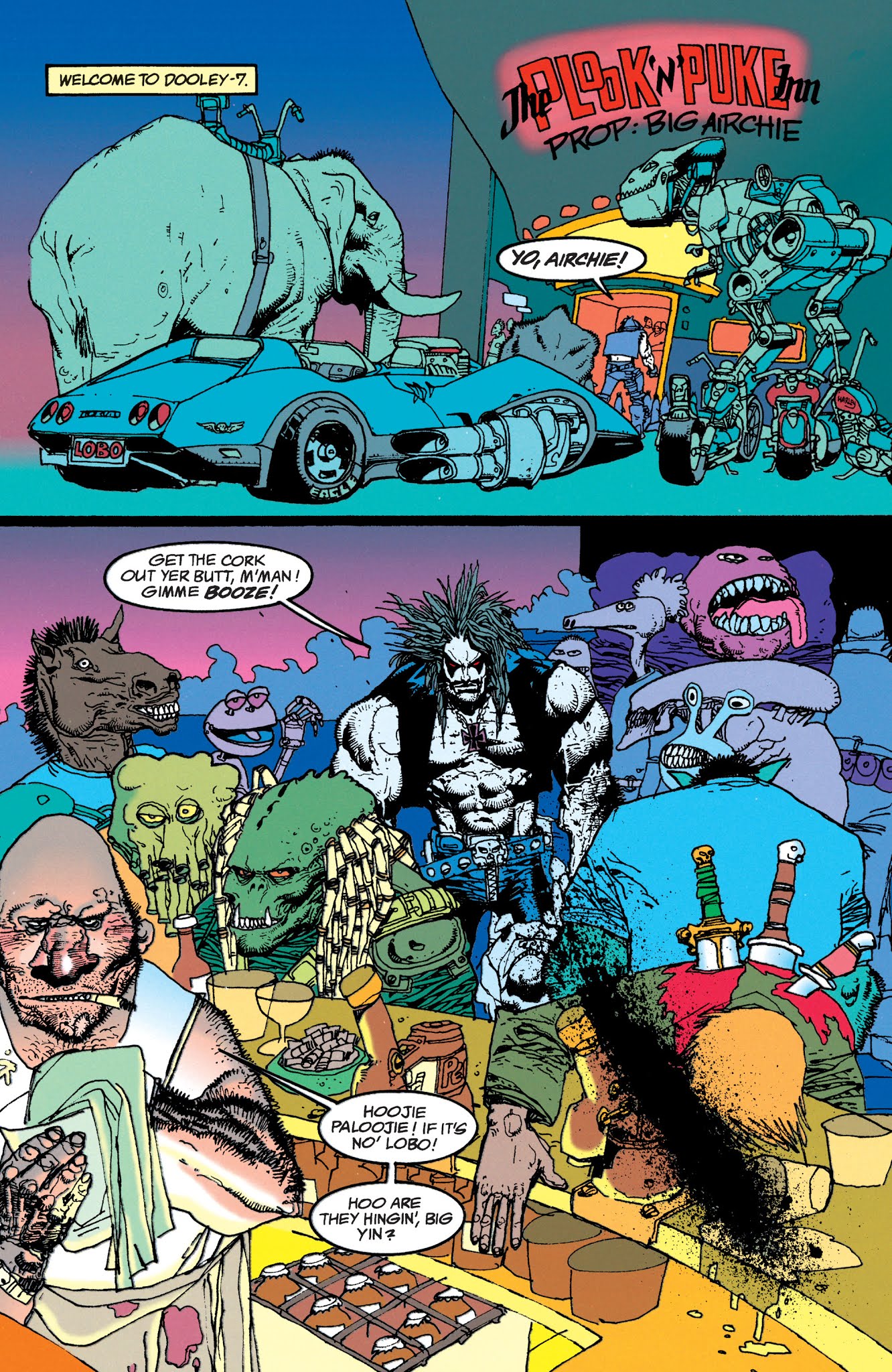 Read online Lobo by Keith Giffen & Alan Grant comic -  Issue # TPB 1 (Part 2) - 75