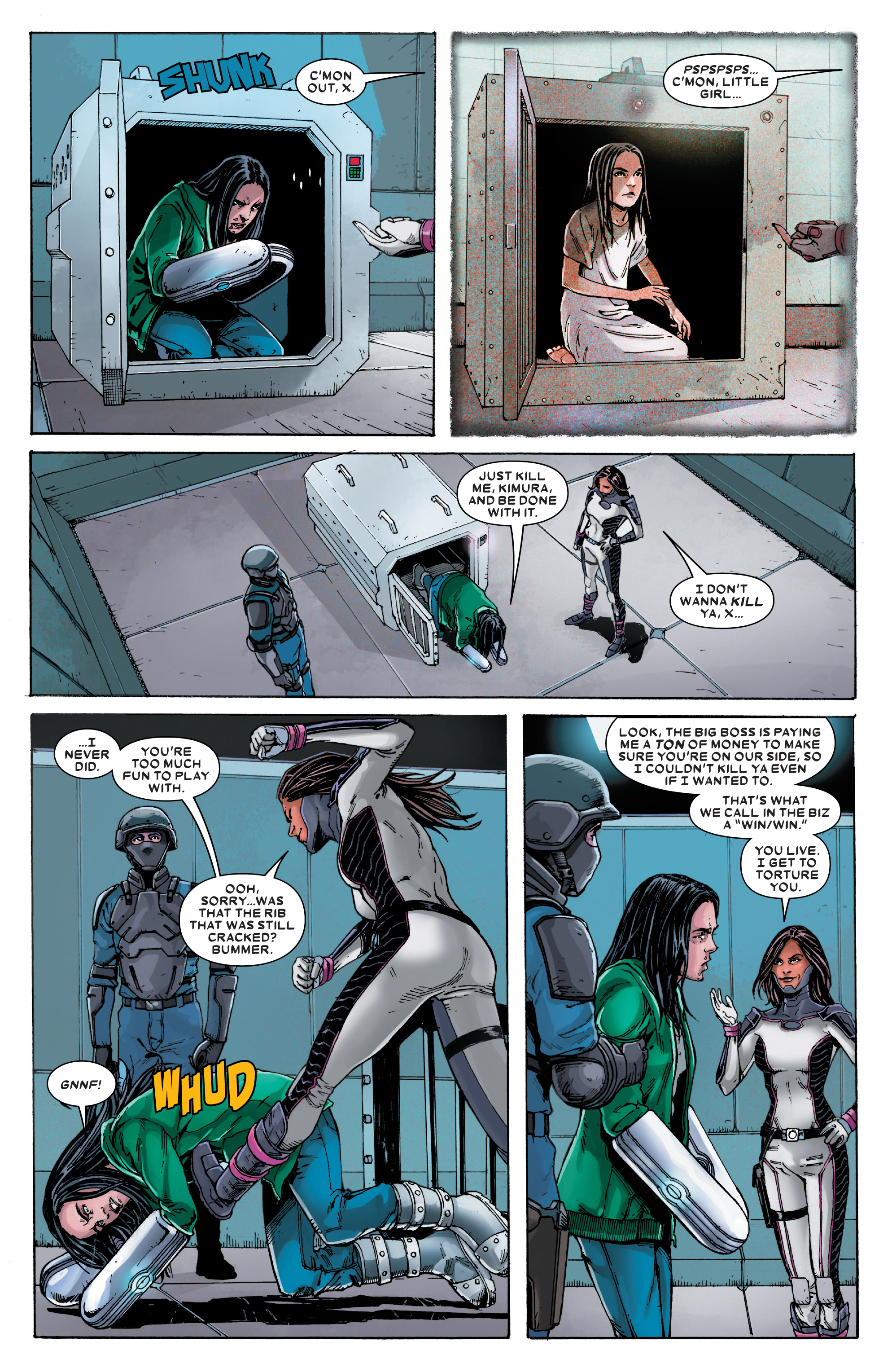 Read online X-23: Deadly Regenesis comic -  Issue #3 - 7