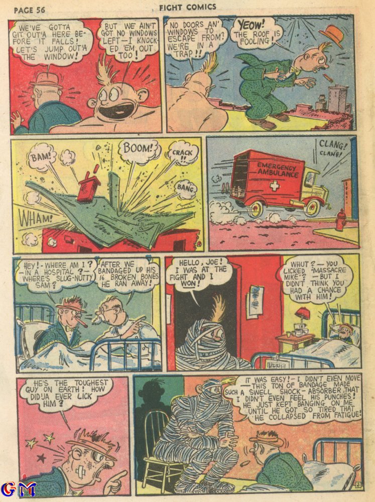 Read online Fight Comics comic -  Issue #5 - 59