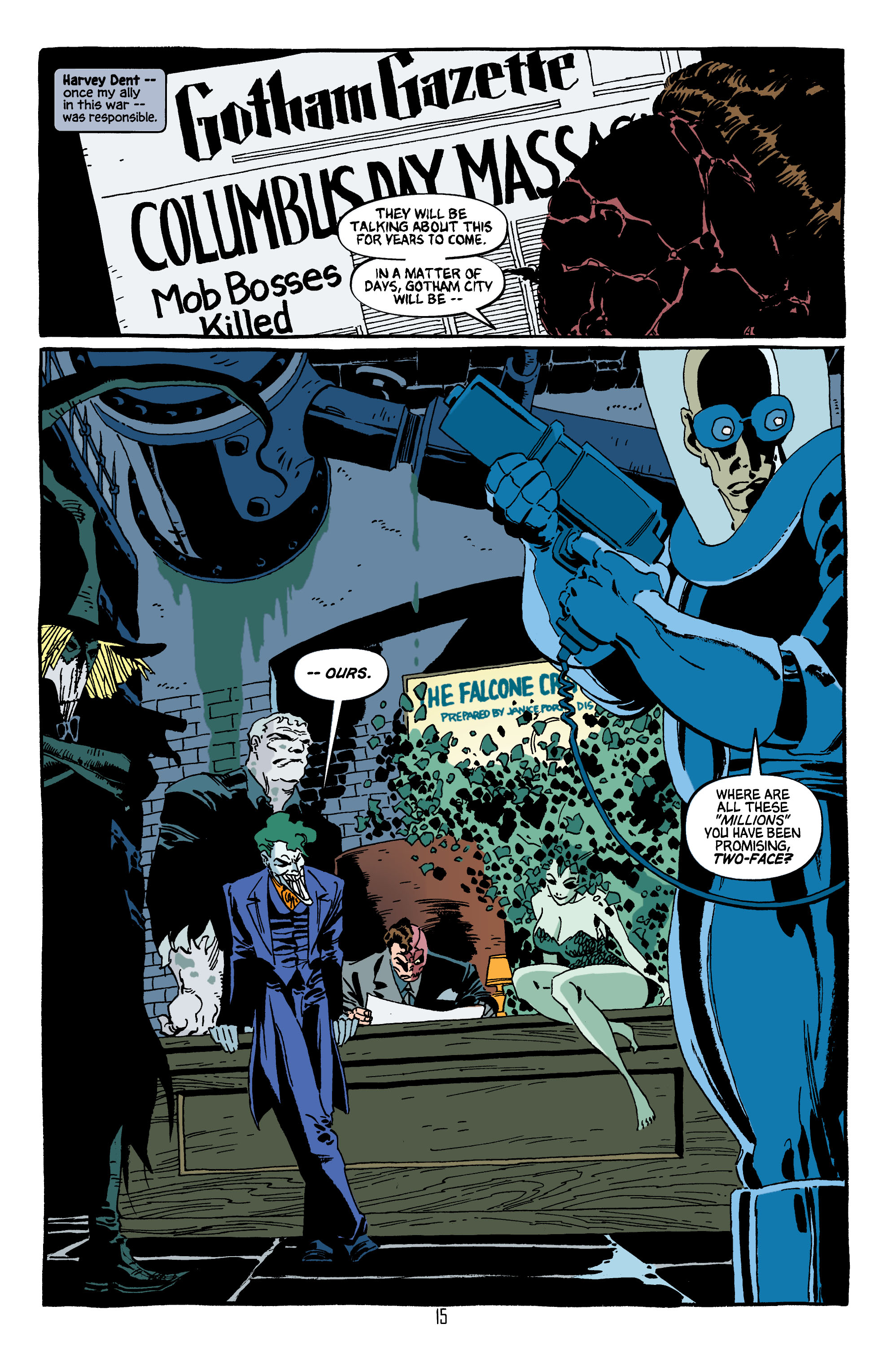Read online Batman: Dark Victory (1999) comic -  Issue #13 - 16