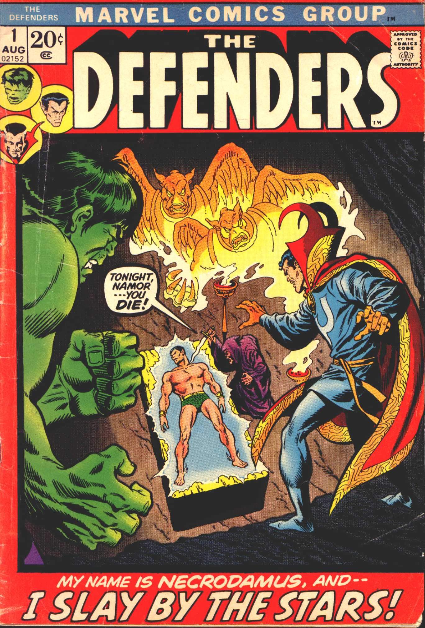 Read online The Defenders (1972) comic -  Issue #1 - 1