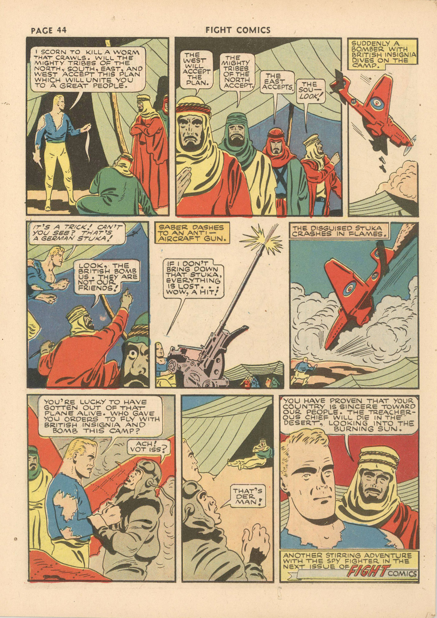 Read online Fight Comics comic -  Issue #16 - 47