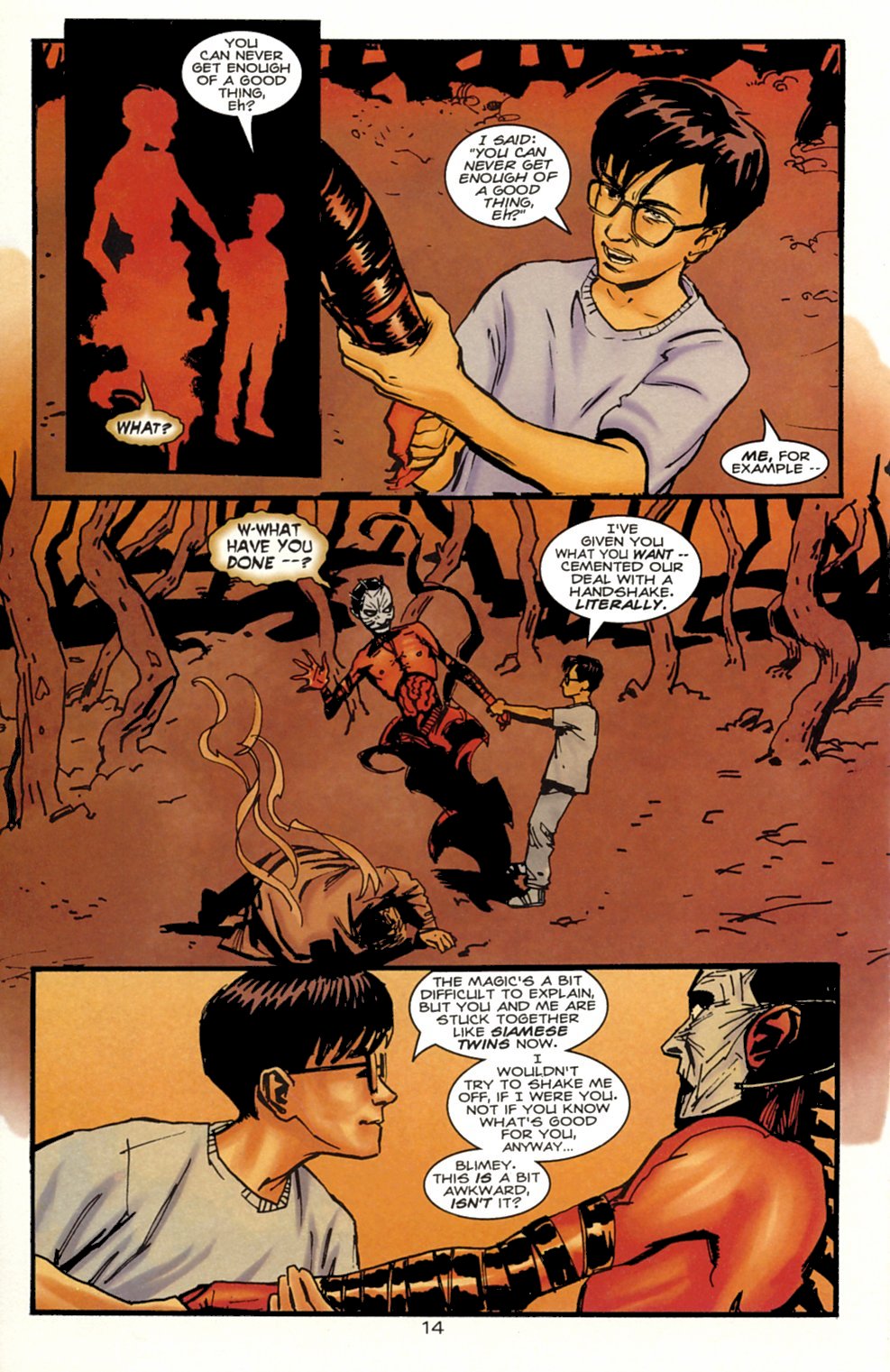 Read online Hellblazer/The Books of Magic comic -  Issue #2 - 16