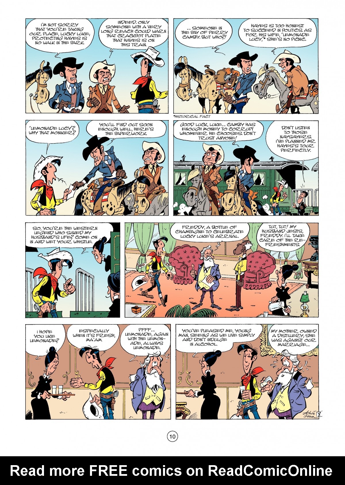 Read online A Lucky Luke Adventure comic -  Issue #39 - 10