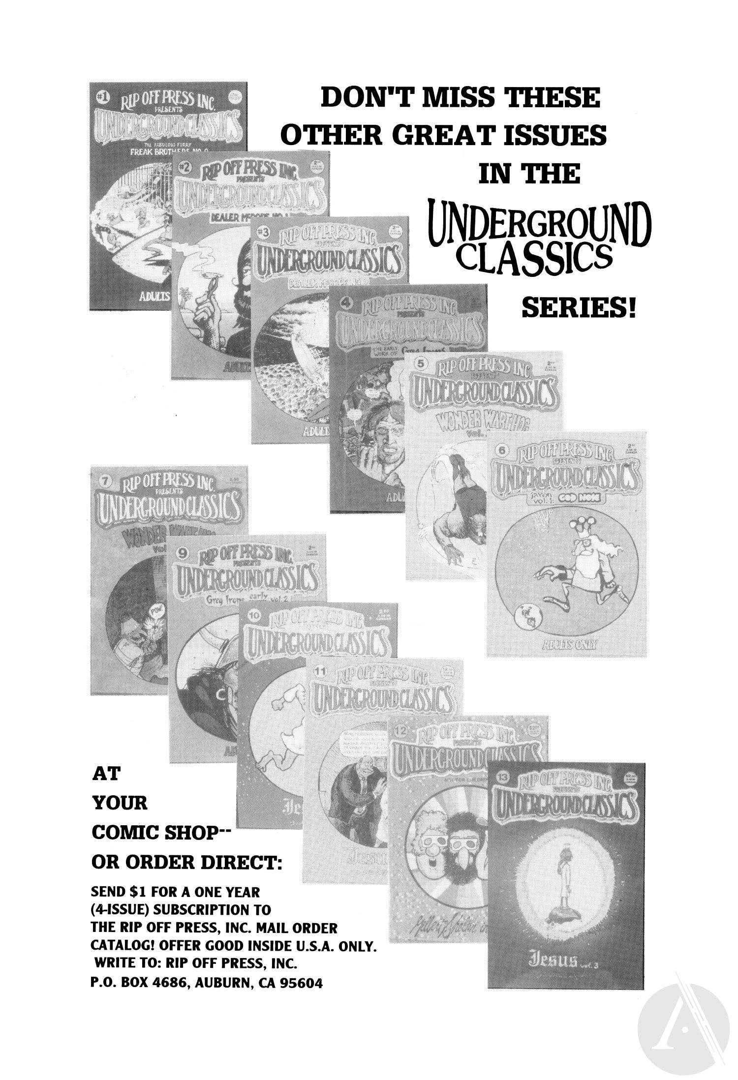 Read online Underground Classics comic -  Issue #14 - 27