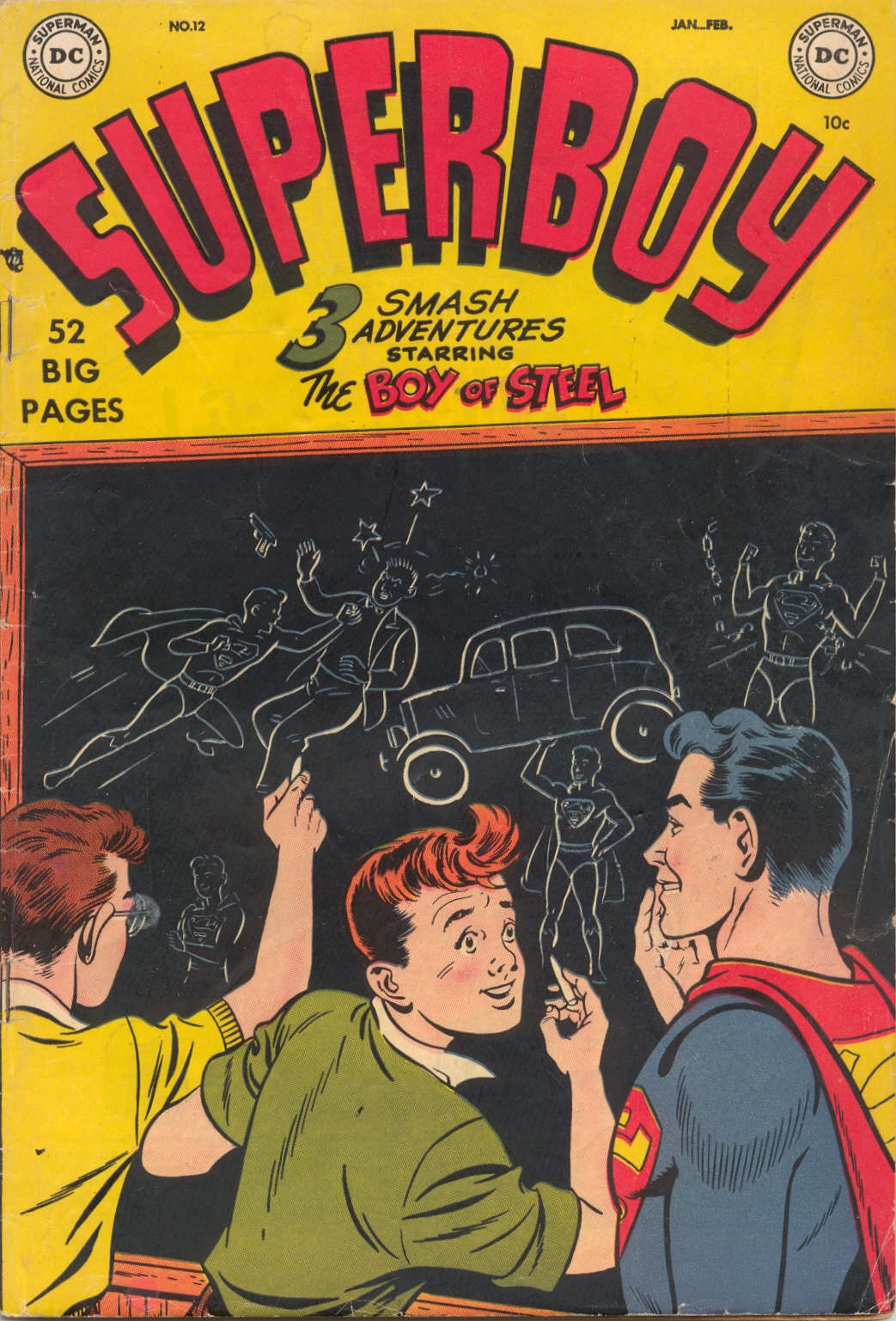 Read online Superboy (1949) comic -  Issue #12 - 1