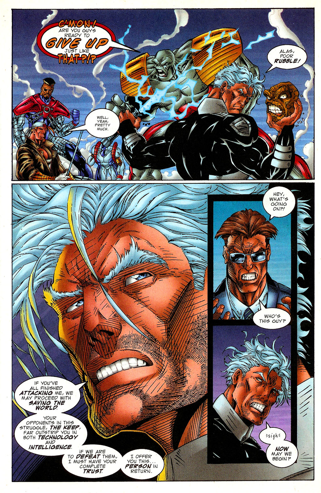 Read online New Man comic -  Issue #1 - 17