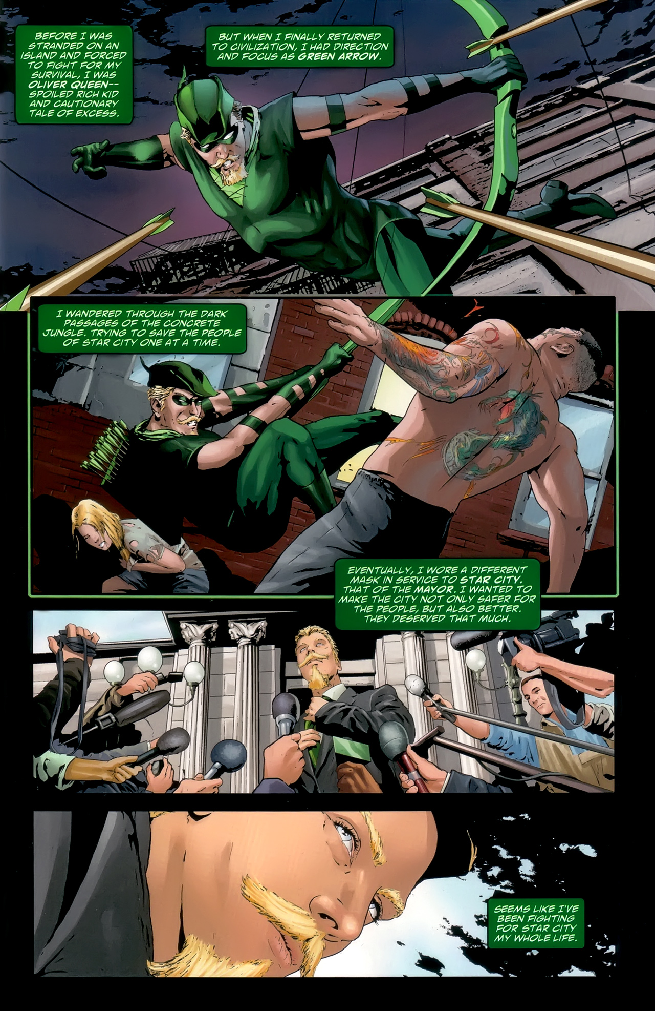 Read online Green Arrow/Black Canary comic -  Issue #31 - 2