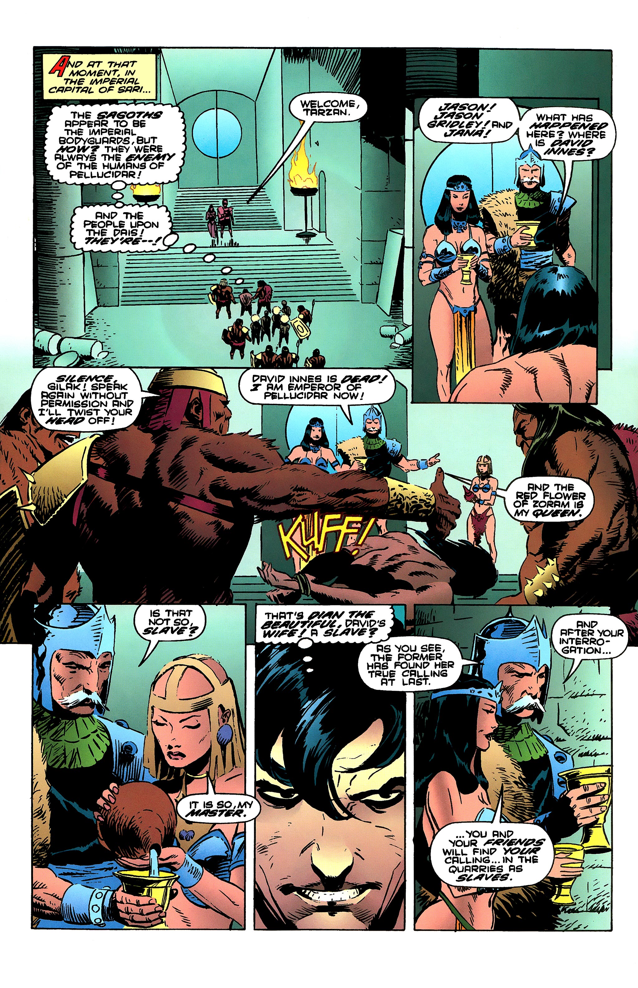 Read online Tarzan vs. Predator at the Earth's Core comic -  Issue #1 - 21