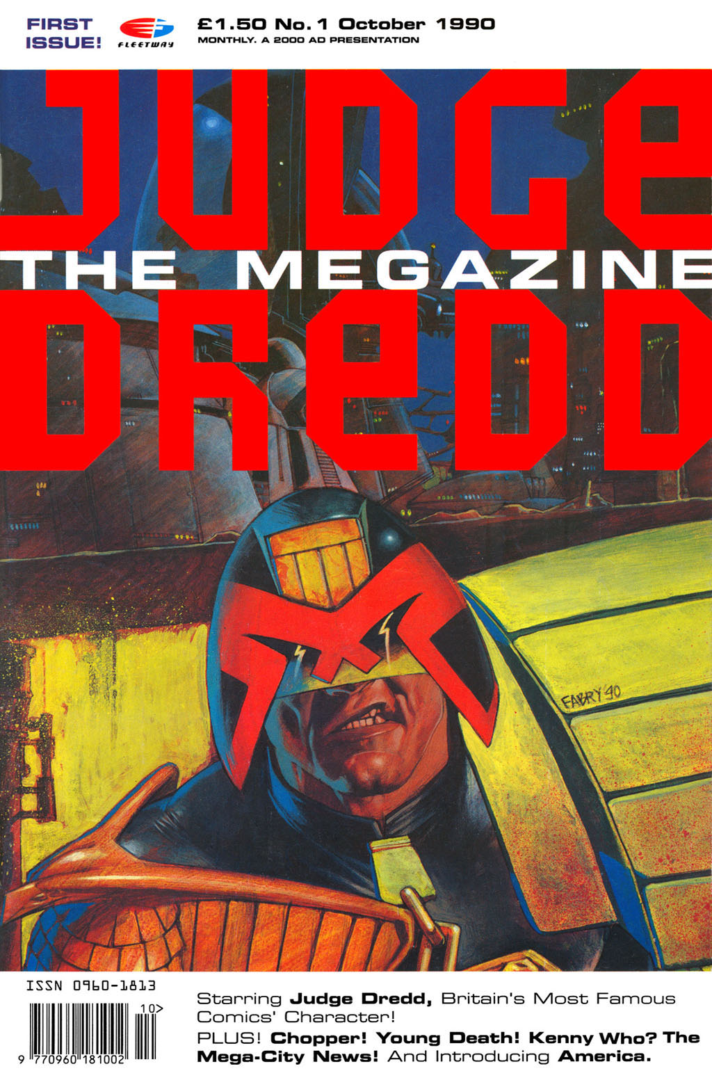 Read online Judge Dredd: The Megazine comic -  Issue #1 - 1