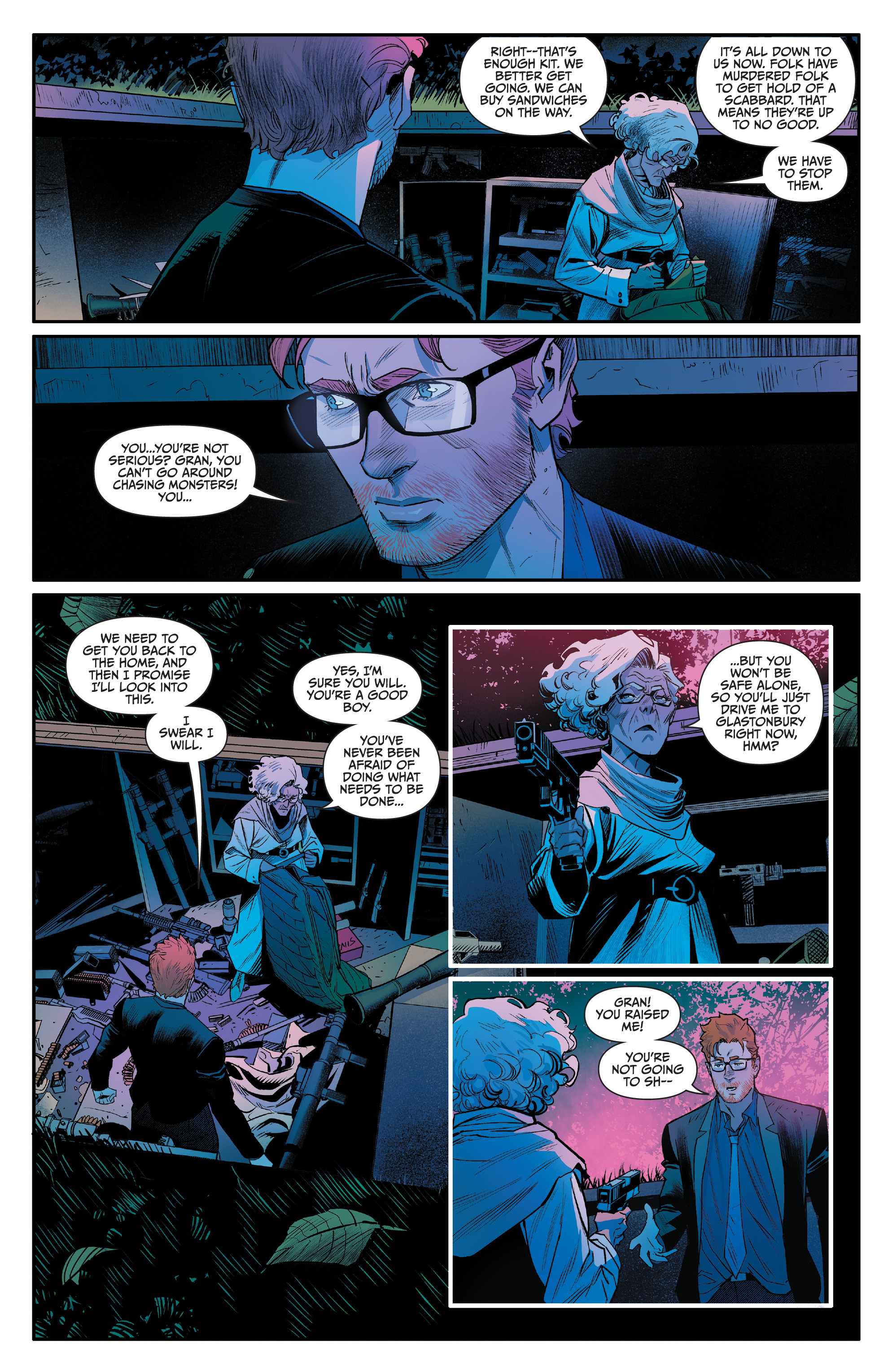 Read online Once & Future comic -  Issue #1 - 27