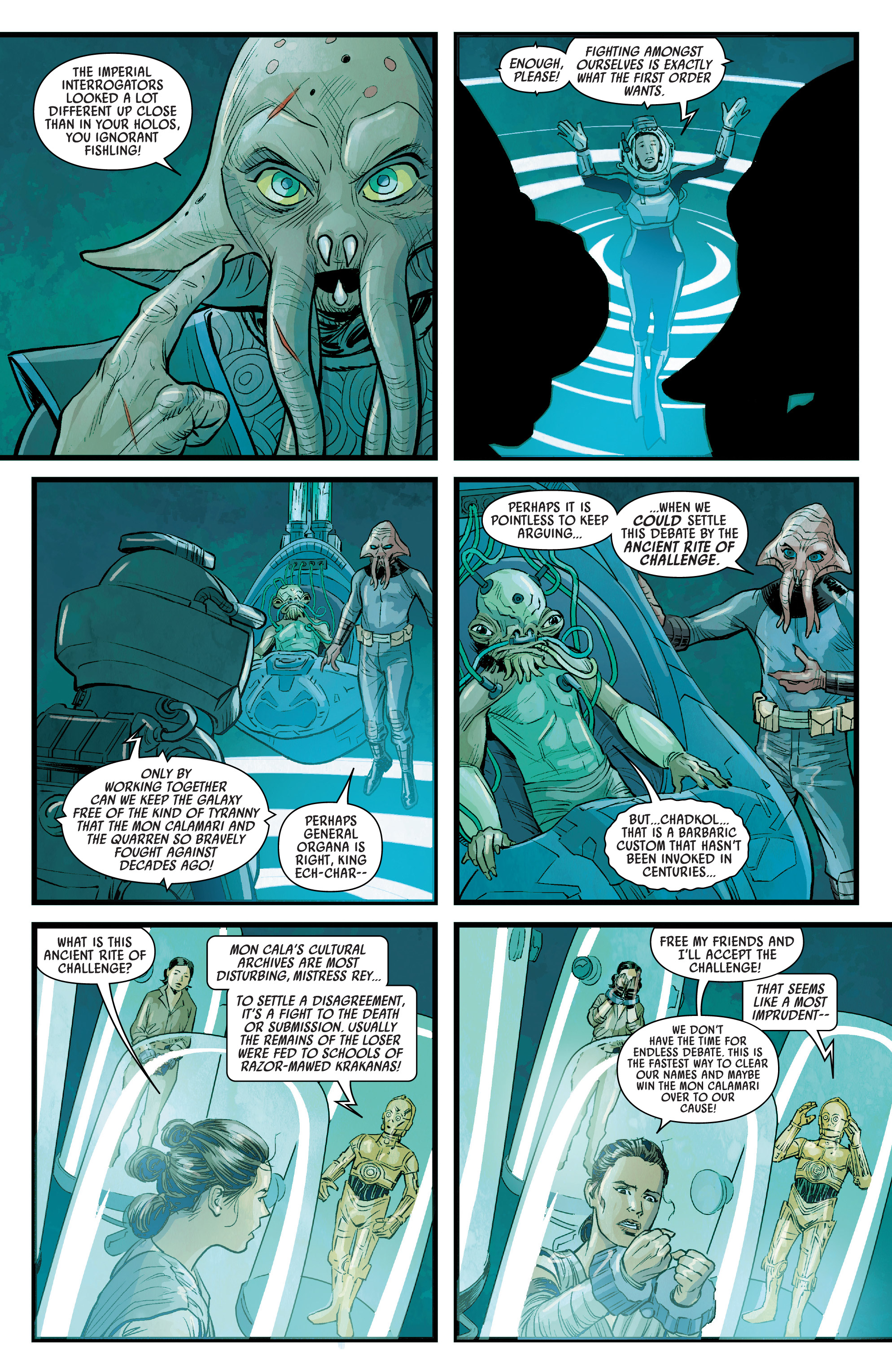 Read online Journey to Star Wars: The Rise Of Skywalker - Allegiance comic -  Issue #3 - 5