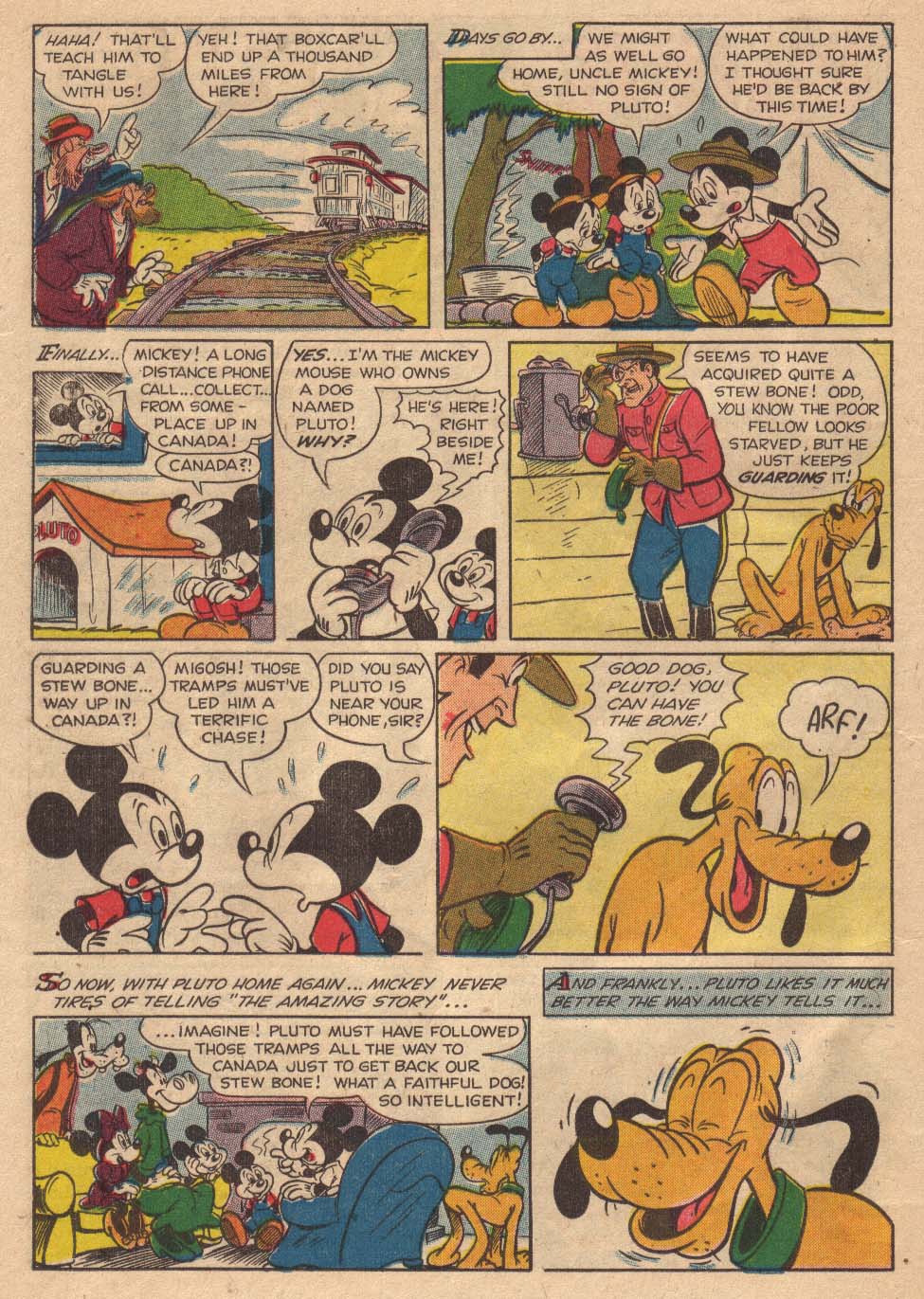 Read online Walt Disney's Comics and Stories comic -  Issue #190 - 22