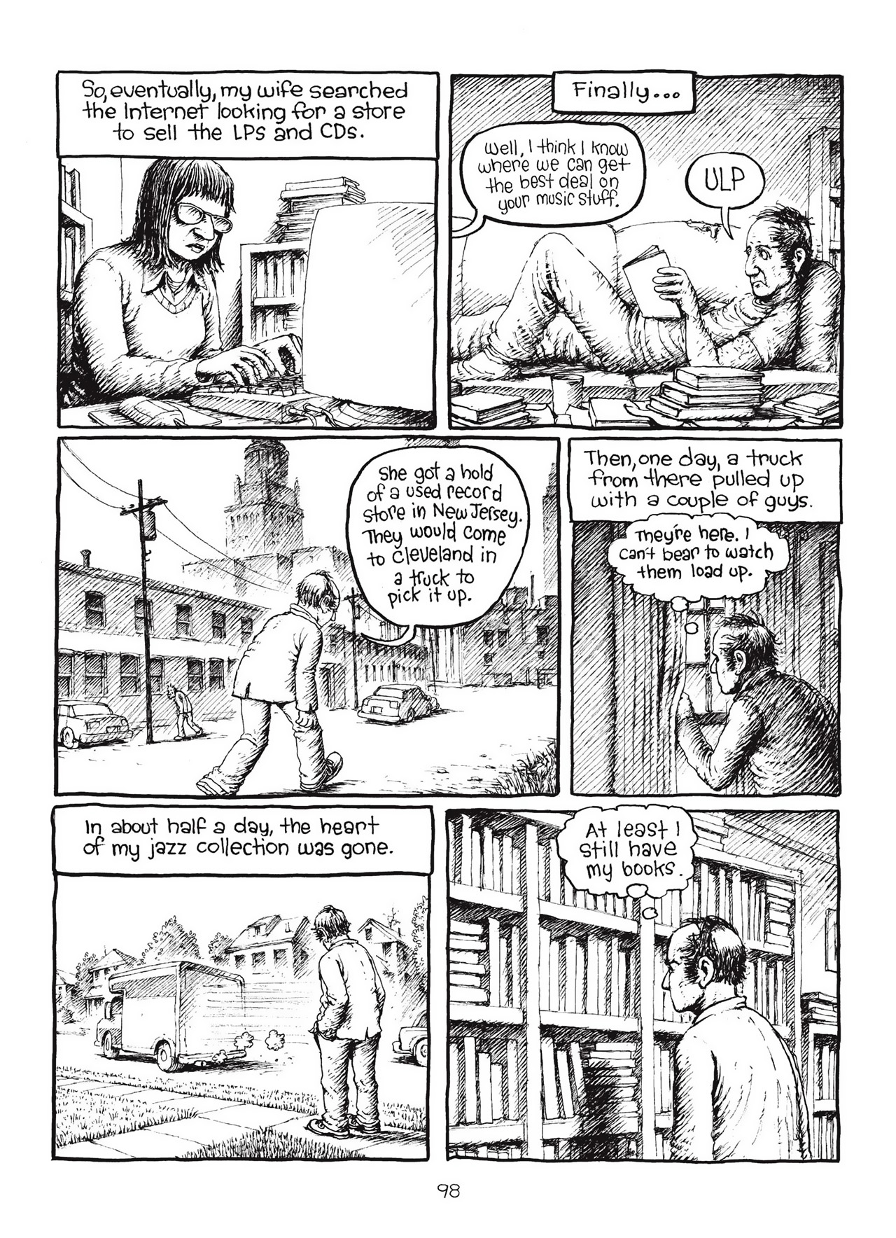 Read online Harvey Pekar's Cleveland comic -  Issue # TPB - 99
