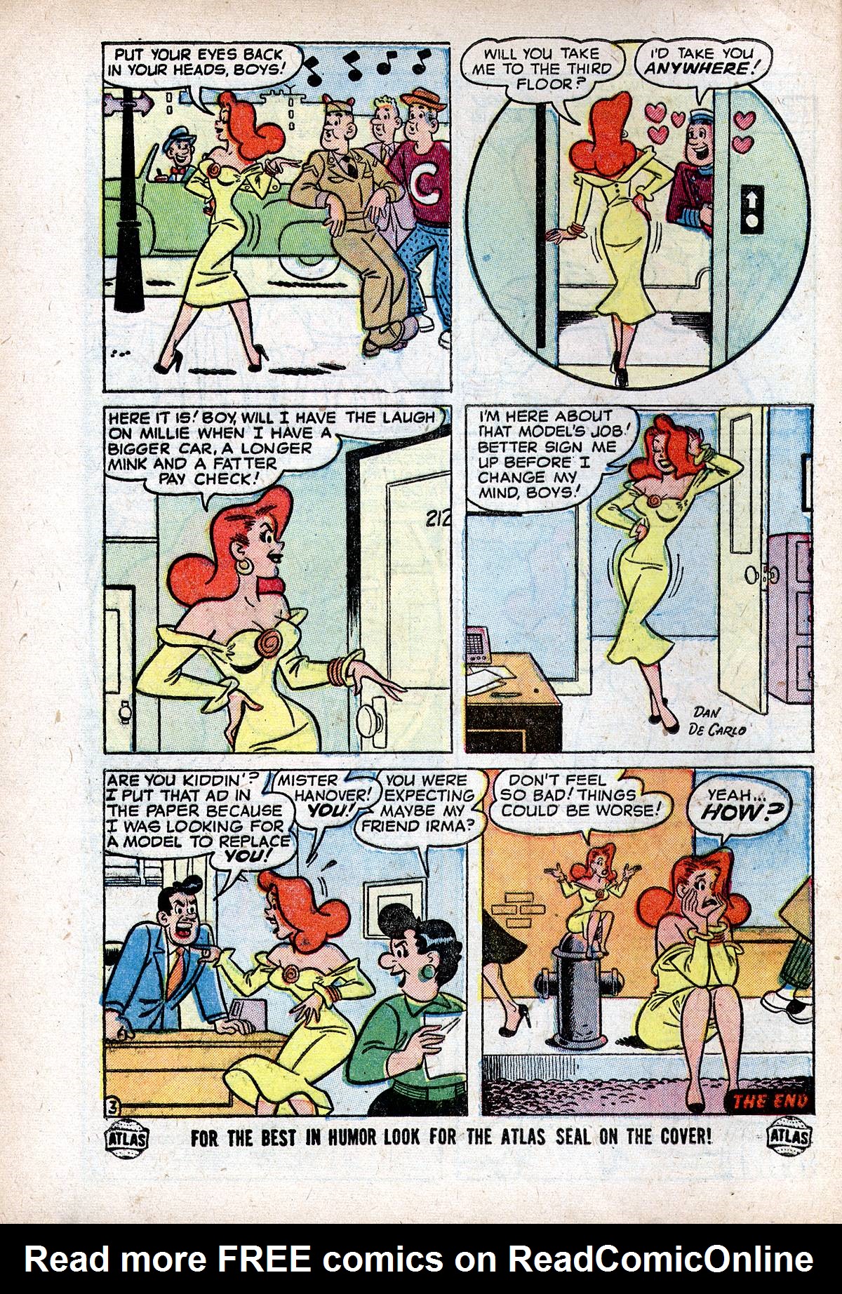 Read online Millie the Model comic -  Issue #47 - 12