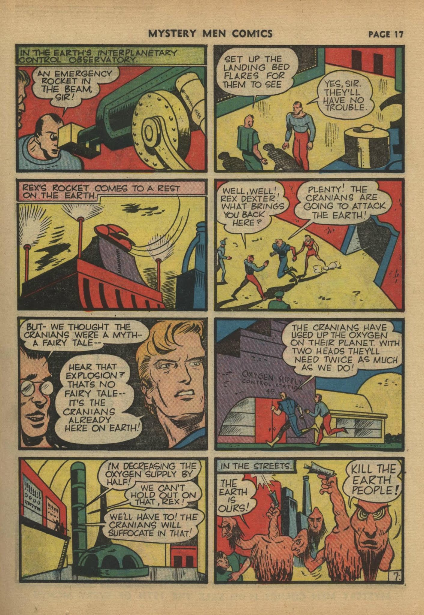 Read online Mystery Men Comics comic -  Issue #17 - 19
