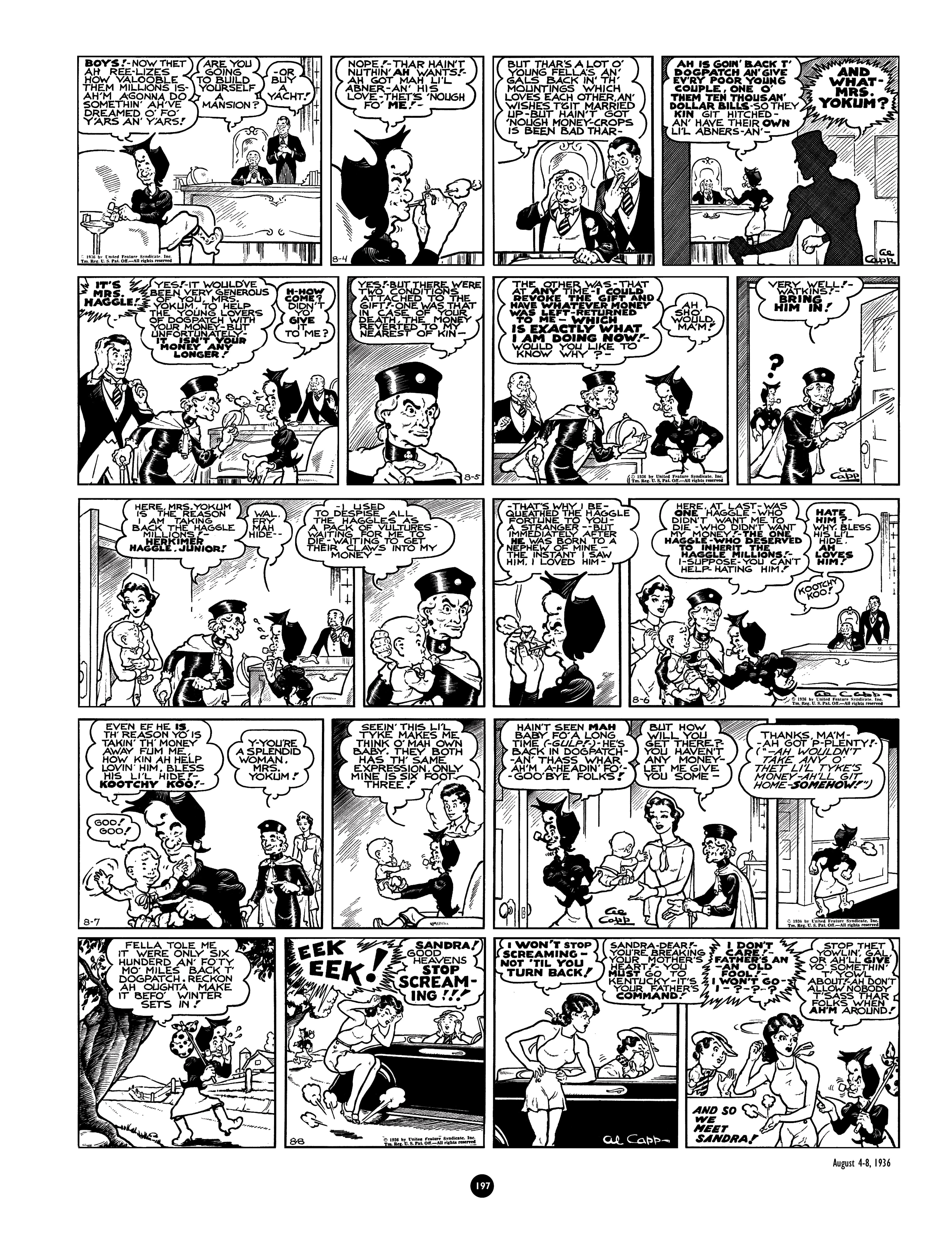Read online Al Capp's Li'l Abner Complete Daily & Color Sunday Comics comic -  Issue # TPB 1 (Part 2) - 99