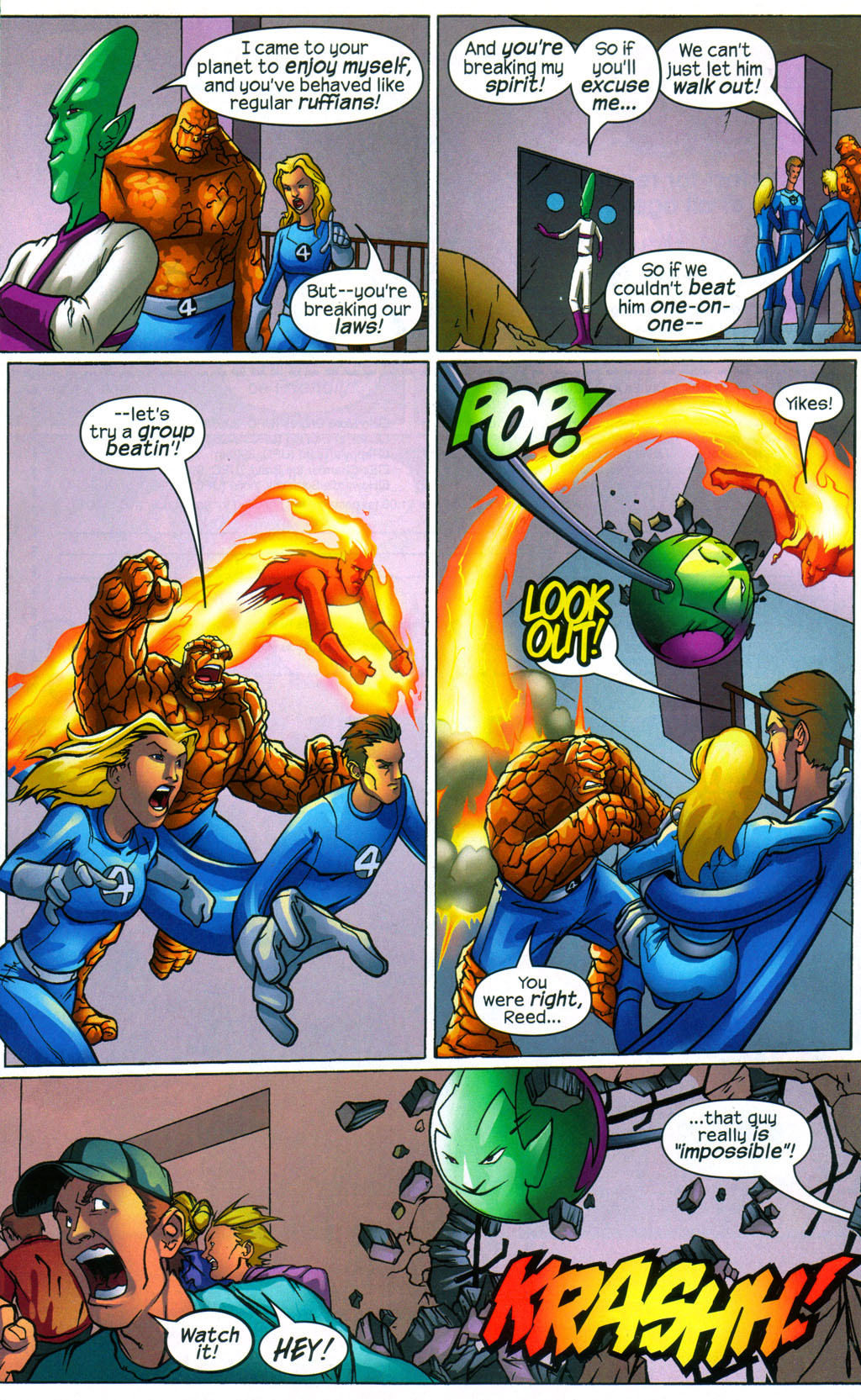 Read online Marvel Age Fantastic Four comic -  Issue #11 - 13