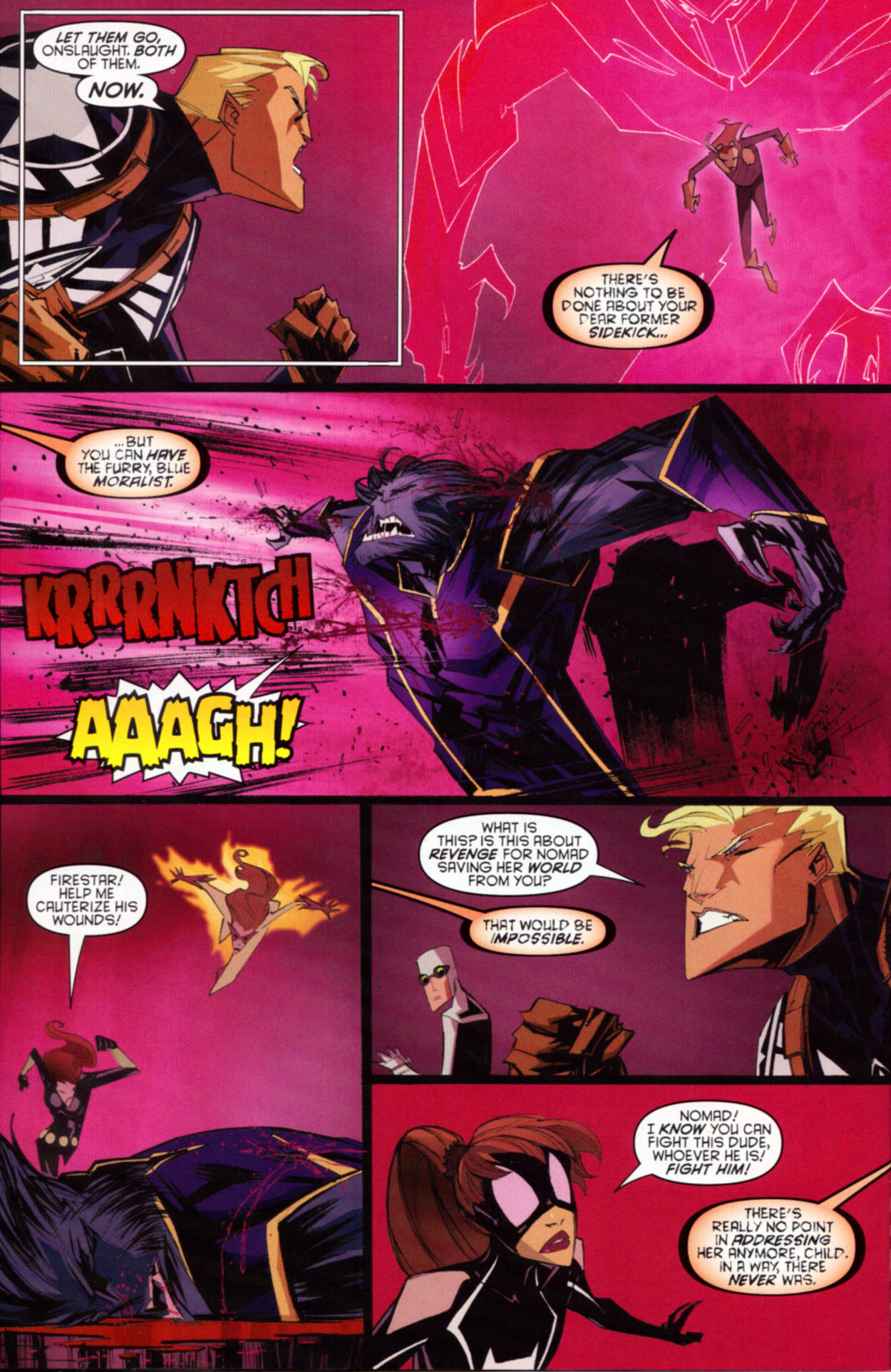 Read online Onslaught Unleashed comic -  Issue #2 - 23