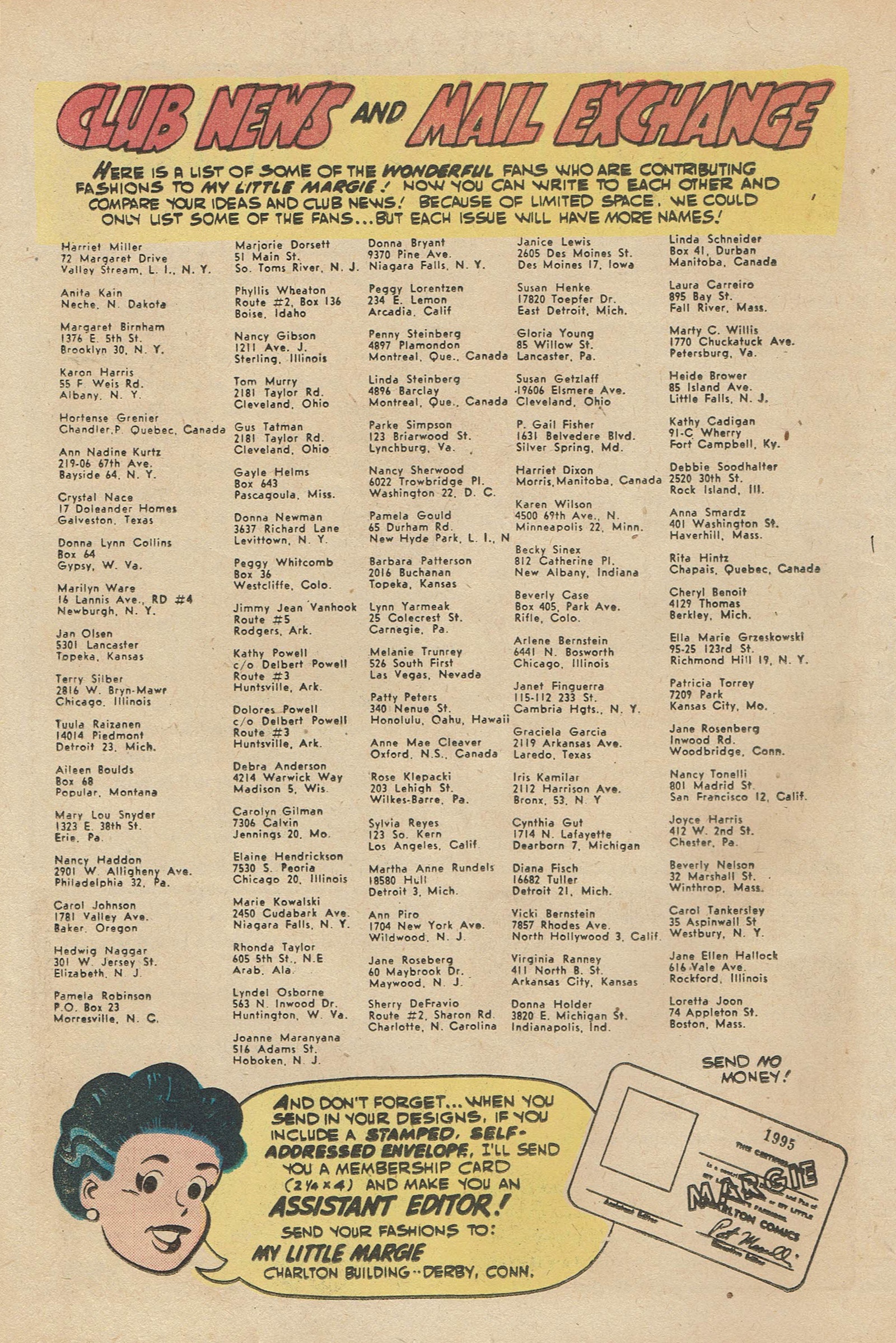 Read online My Little Margie (1954) comic -  Issue #26 - 20