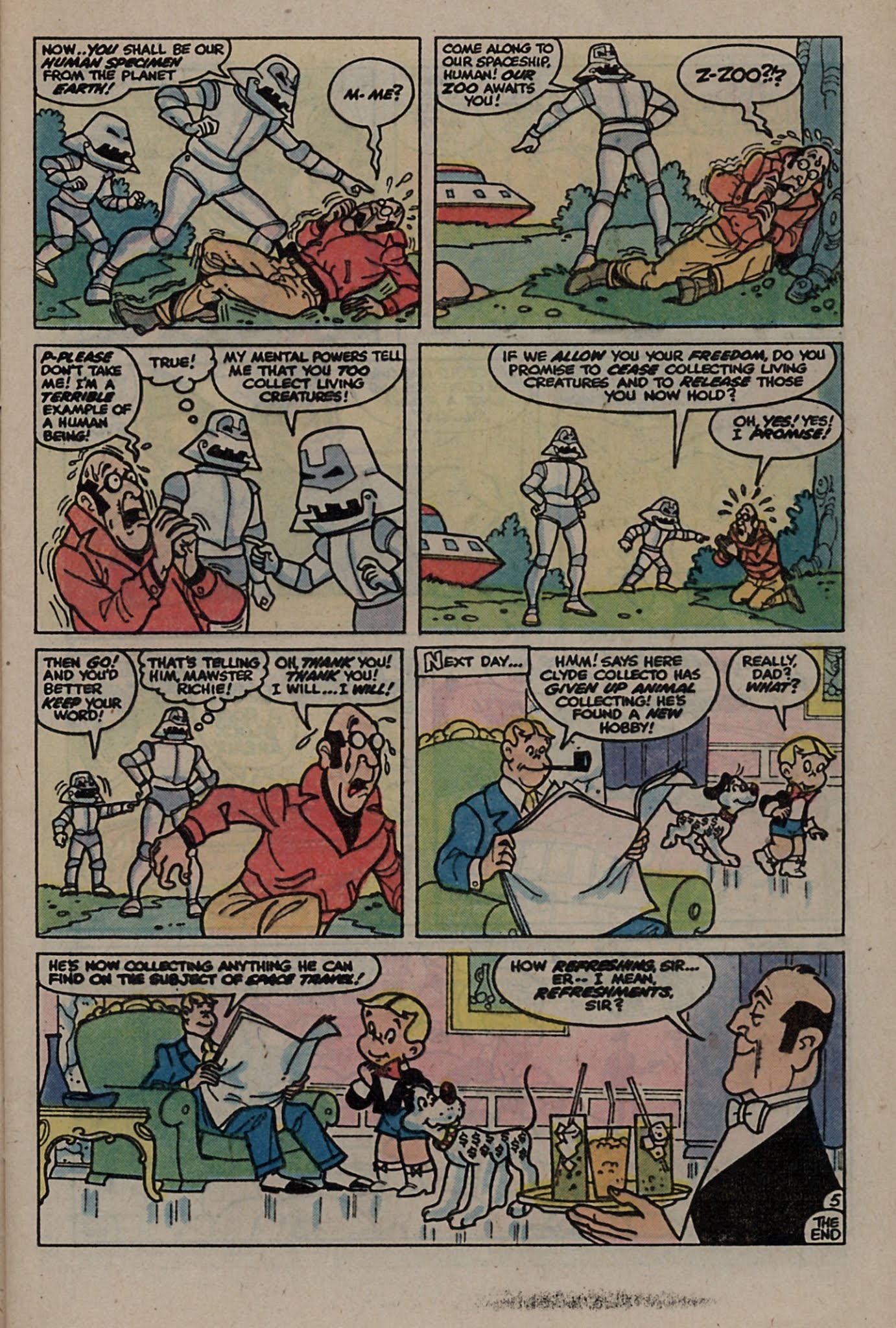 Read online Richie Rich & Dollar the Dog comic -  Issue #4 - 9