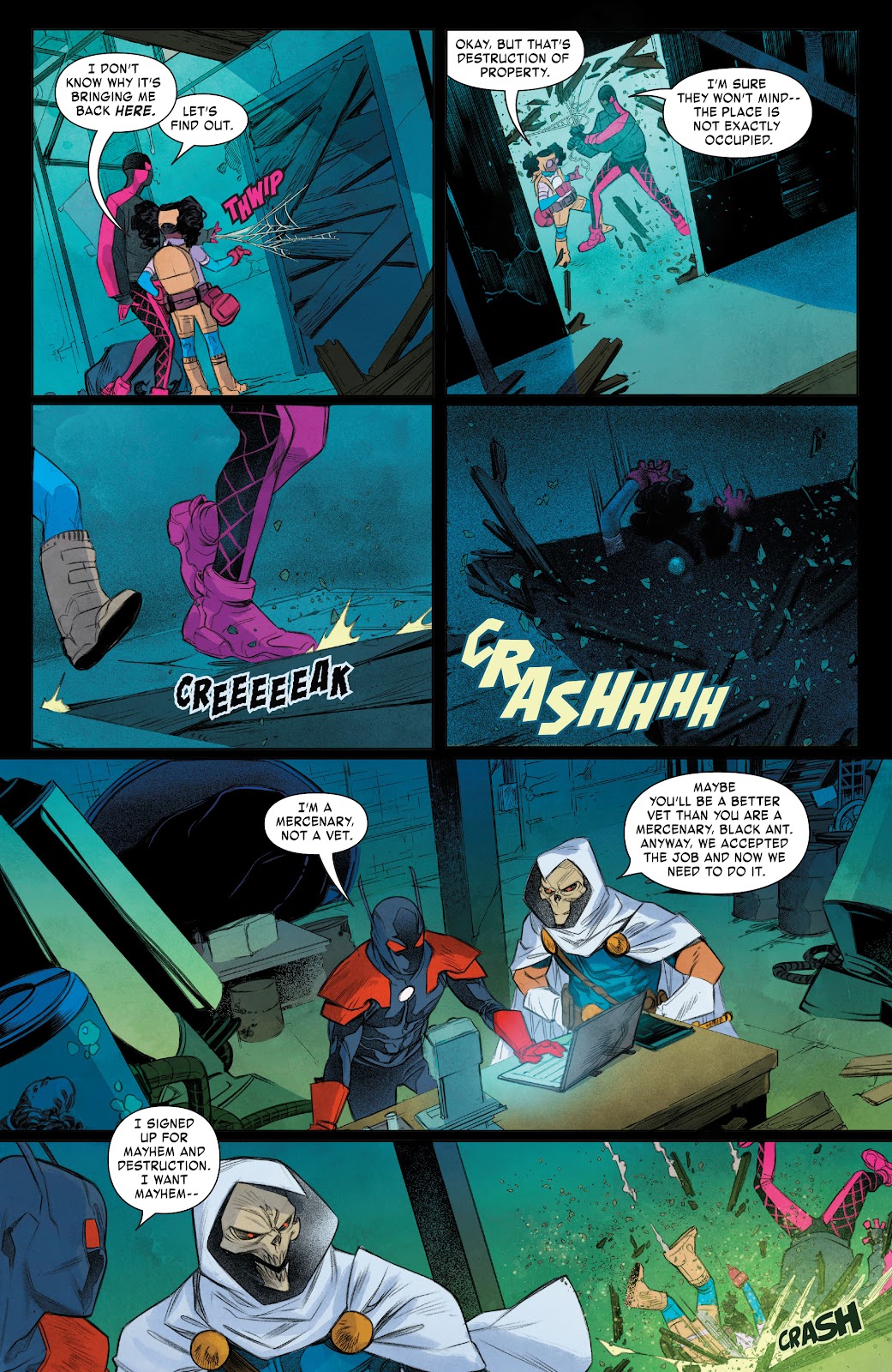 Miles Morales & Moon Girl issue 1 - Page 22