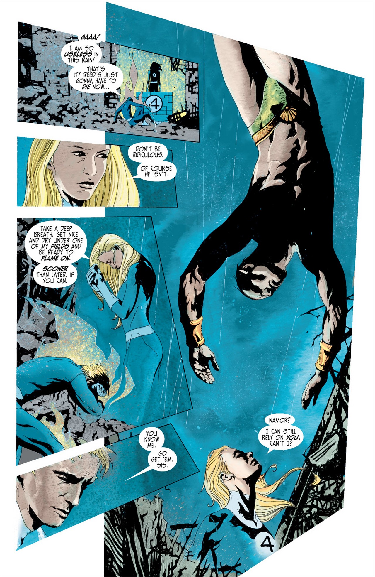 Read online Fantastic Four: 1 2 3 4 comic -  Issue #4 - 12