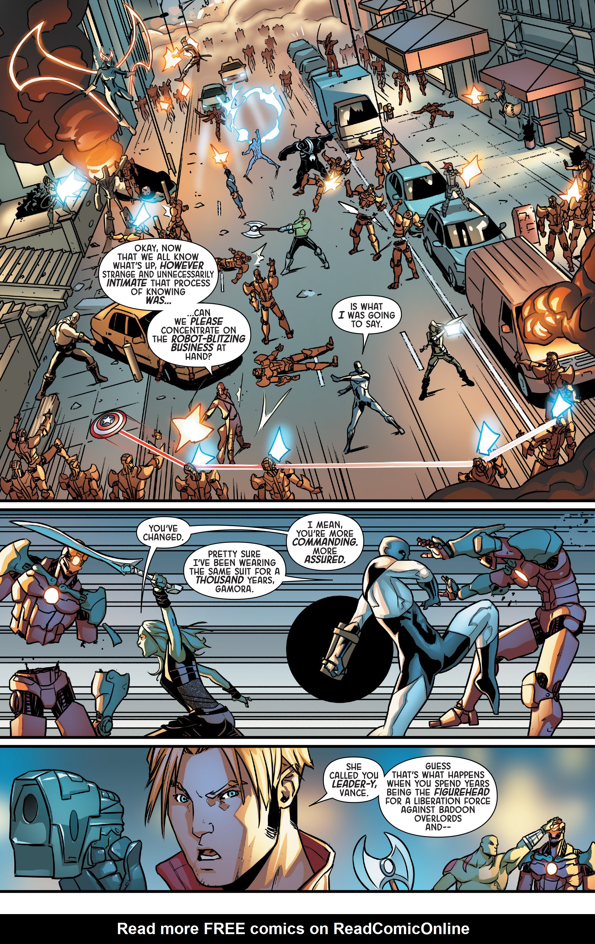 Read online Guardians 3000 comic -  Issue #7 - 8